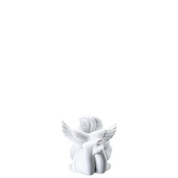 Rosenthal Engelfigur Engel klein Weiß matt Engel träumend
