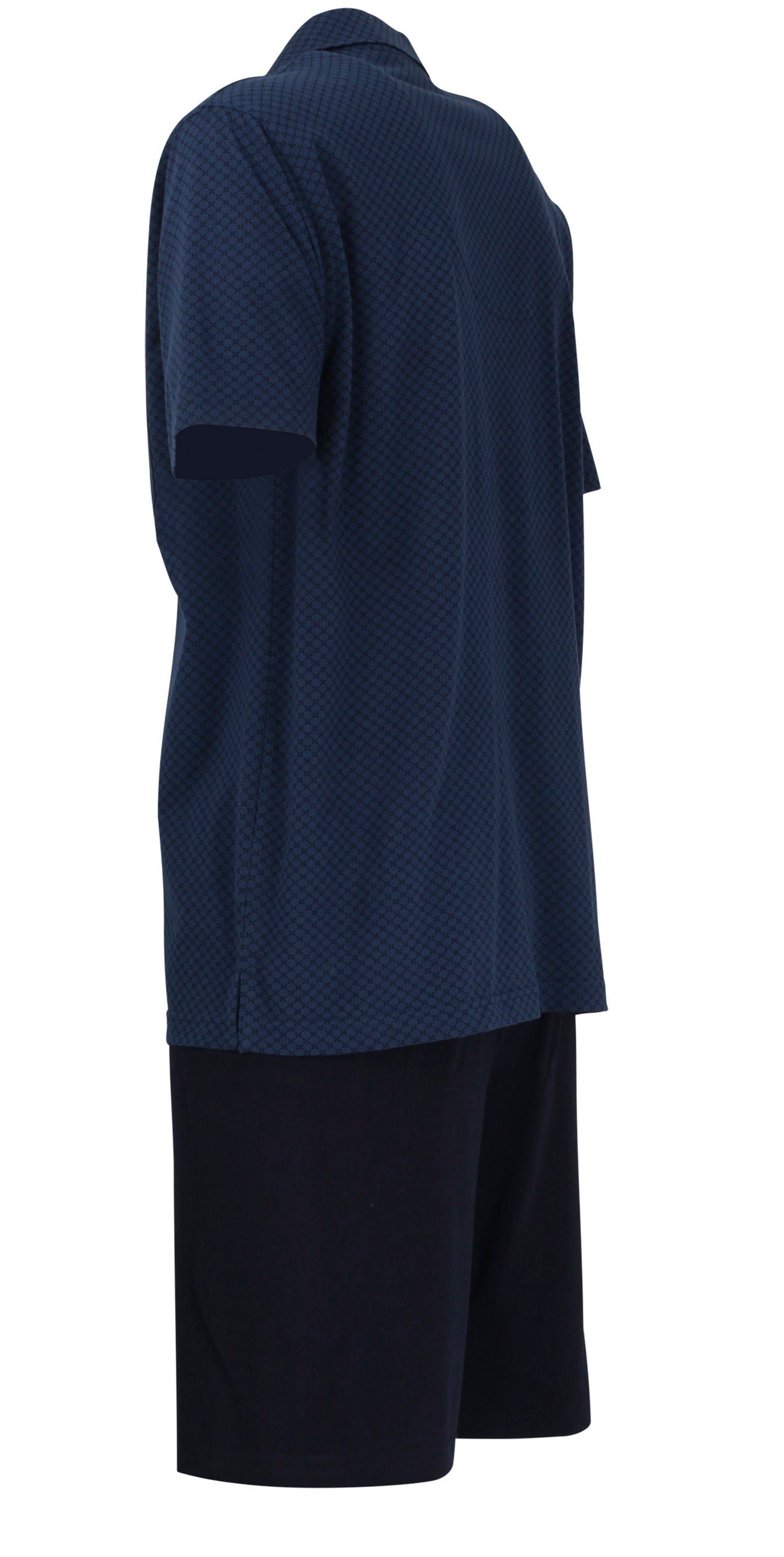 GÖTZBURG Pyjama geknöpft kurz Baumwolle auch große Größen