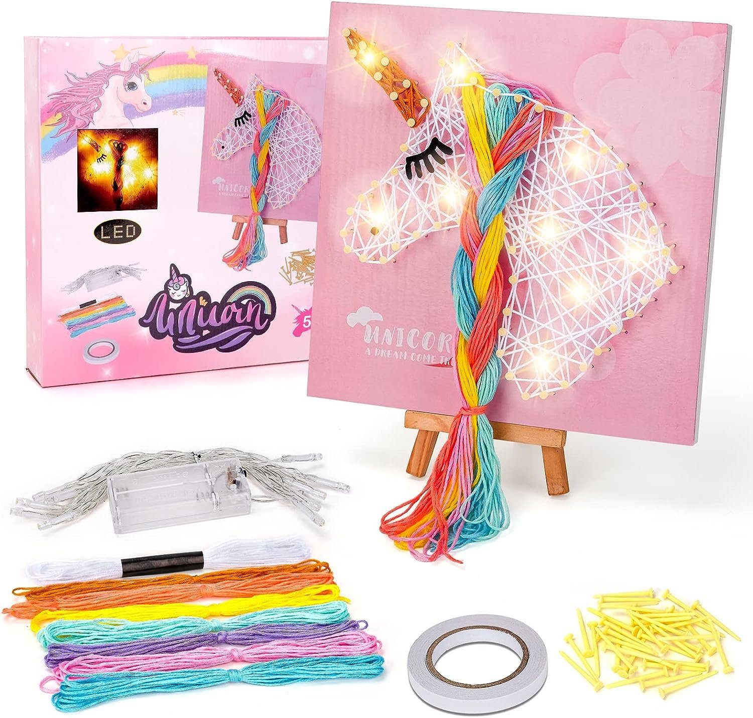 COIL Kreativset DIY-Set für Kinder,handgemachtes Spielzeug,Saitenset,LED-Li günstig online kaufen