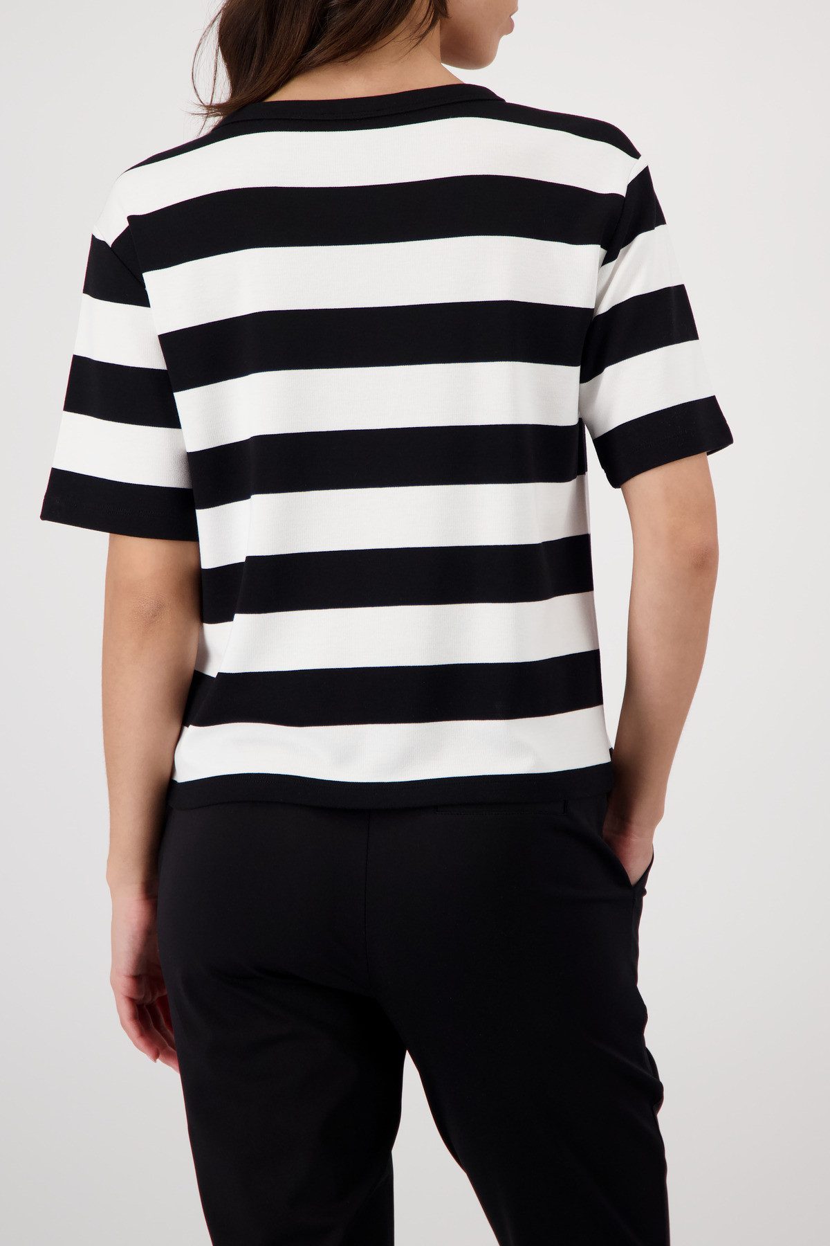 Monari Sweatshirt mit Blockstreifen