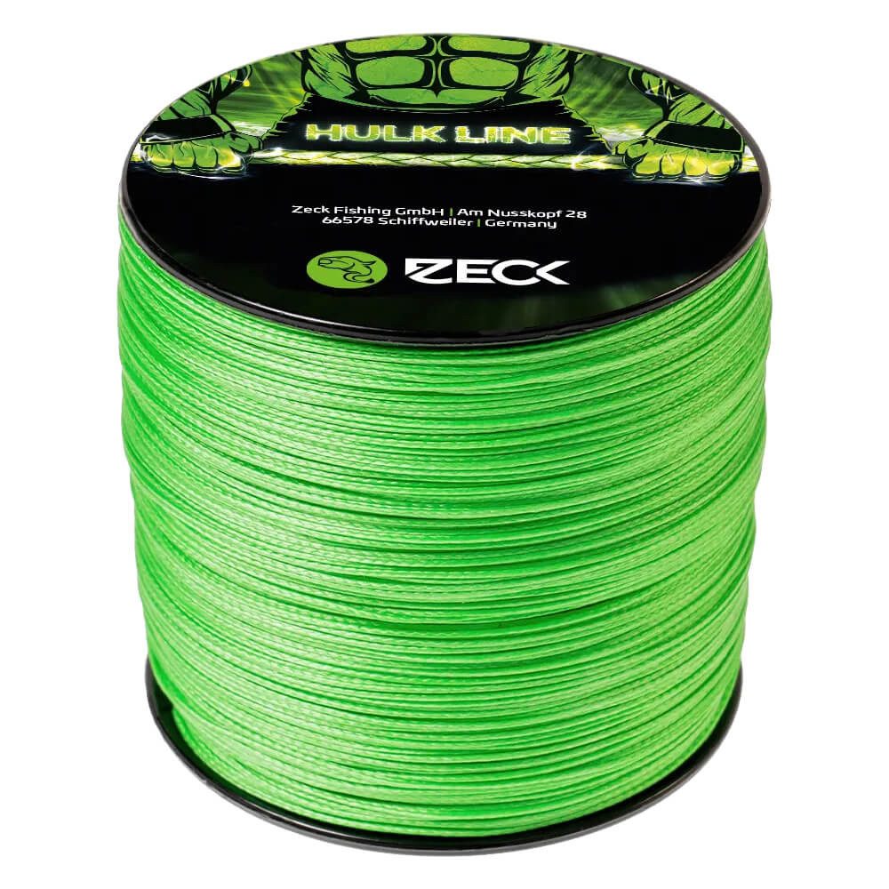 Angelschnur Zeck Hulk Line Wallerschnur Geflochtene Angelschnur
