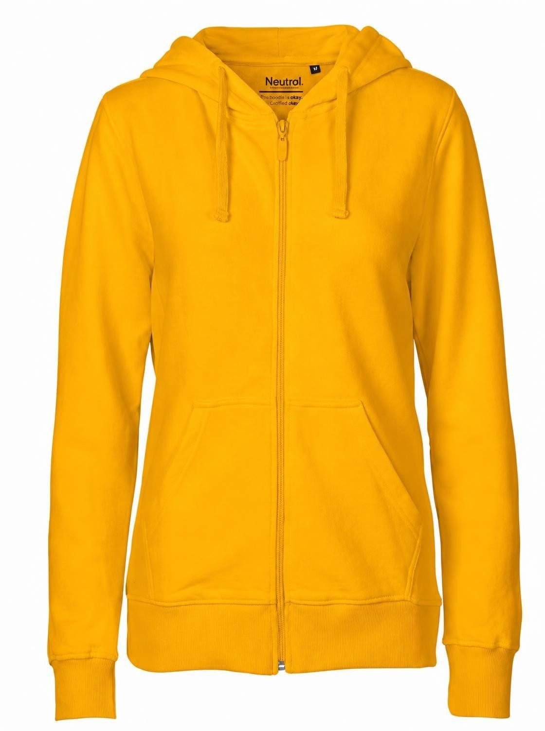 Neutral Kapuzensweatjacke Ladies Zip Hoodie