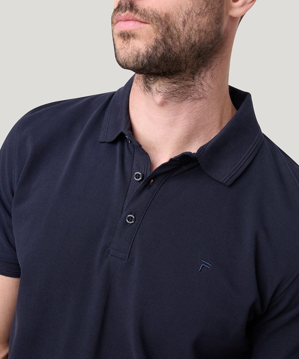 Pioneer Authentic Jeans Poloshirt mit Logostickerei – Bild 4 von 5