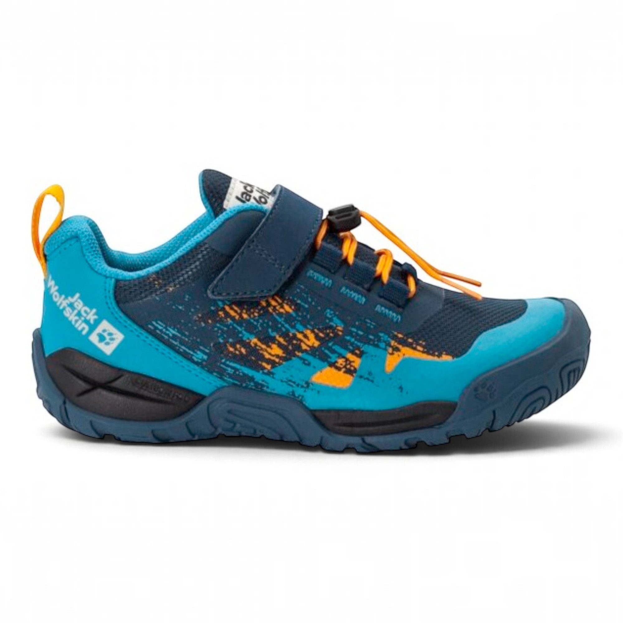 Jack Wolfskin Multifunktionsschuhe Villi Action Low (atmungsaktiv, leicht) darkblau Wanderschuh