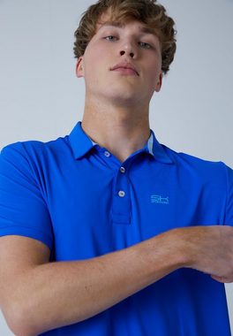 SPORTKIND Funktionsshirt Golf Polo Shirt Kurzarm Jungen & Herren kobaltblau