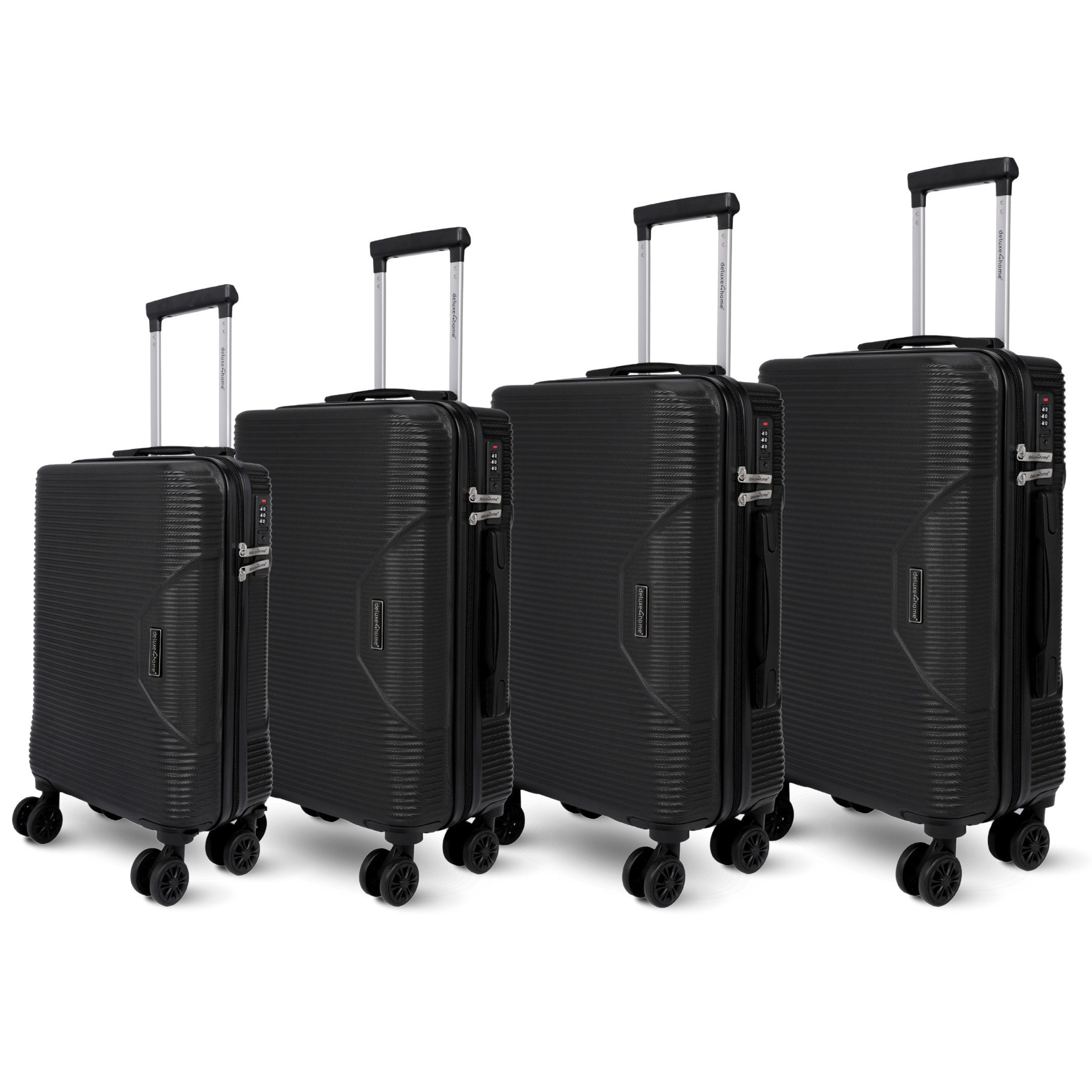 deluxe4home Kofferset Reisekoffer ABS-Hartschalenkoffer I Reisetasche günstig online kaufen
