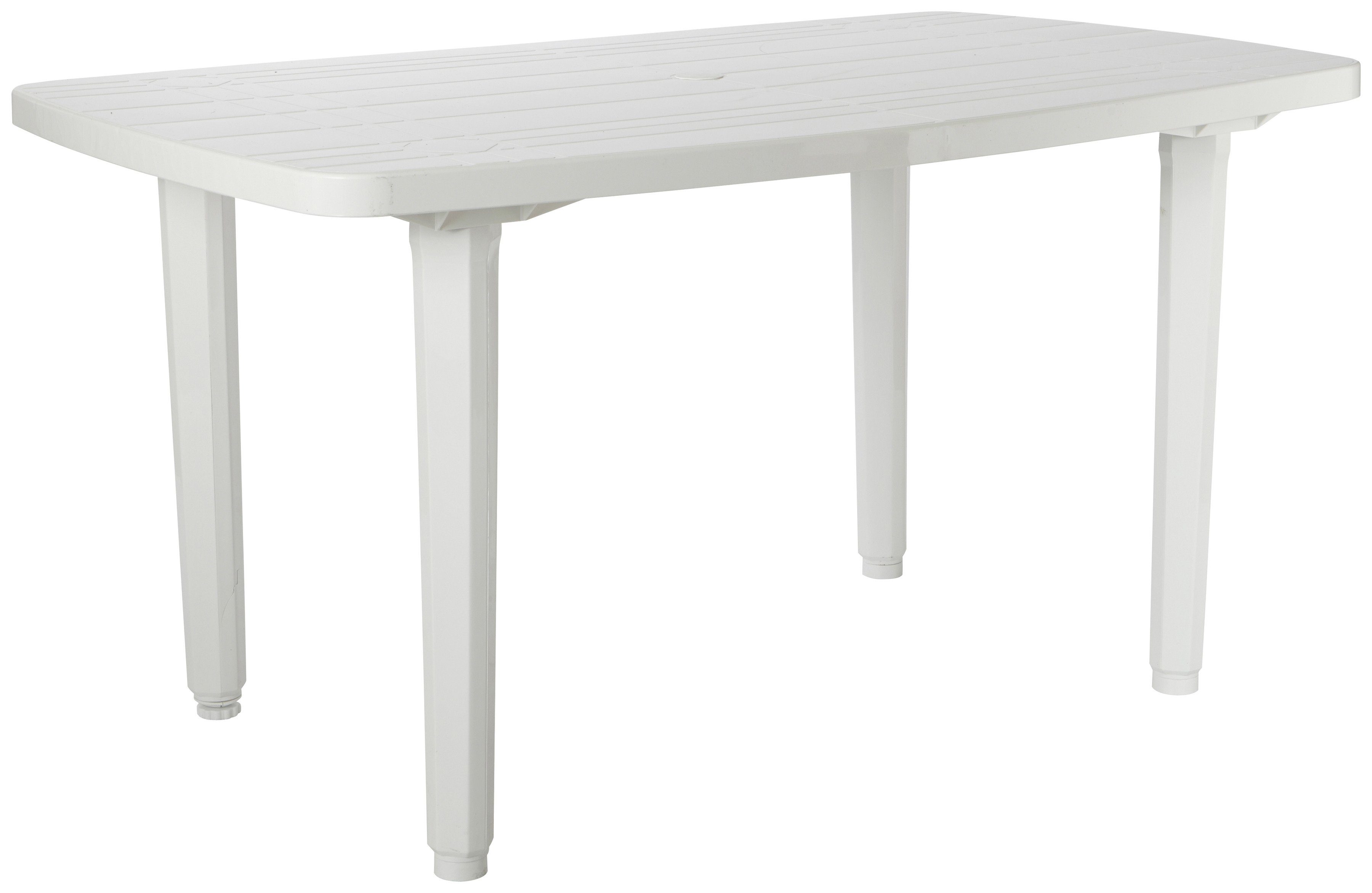 BEST Gartentisch »Kopenhagen«, Kunststoff, 137x90 cm, weiß online