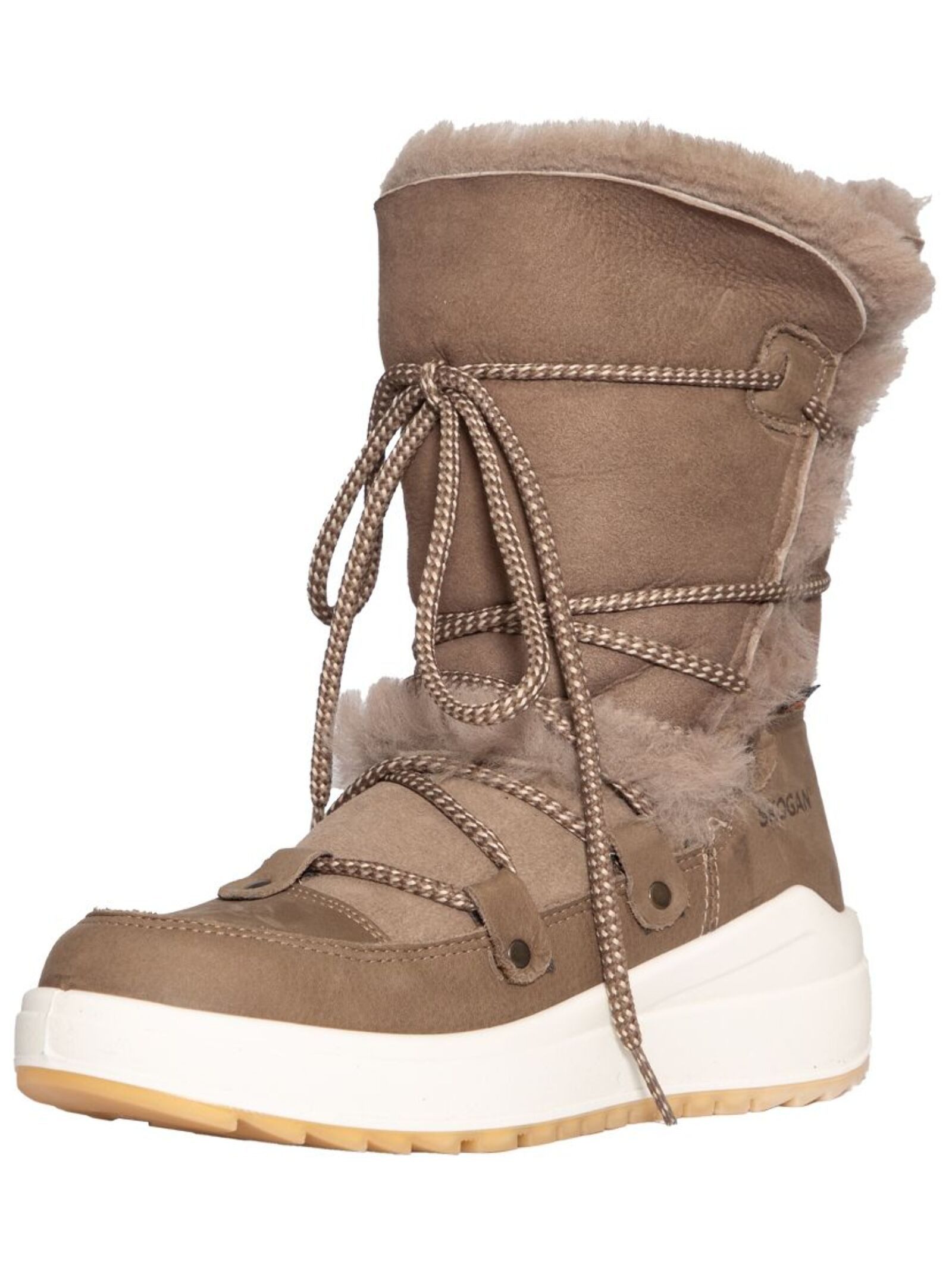 SKOGAN SKOGAN Stiefelette Nubukleder Schnürstiefelette
