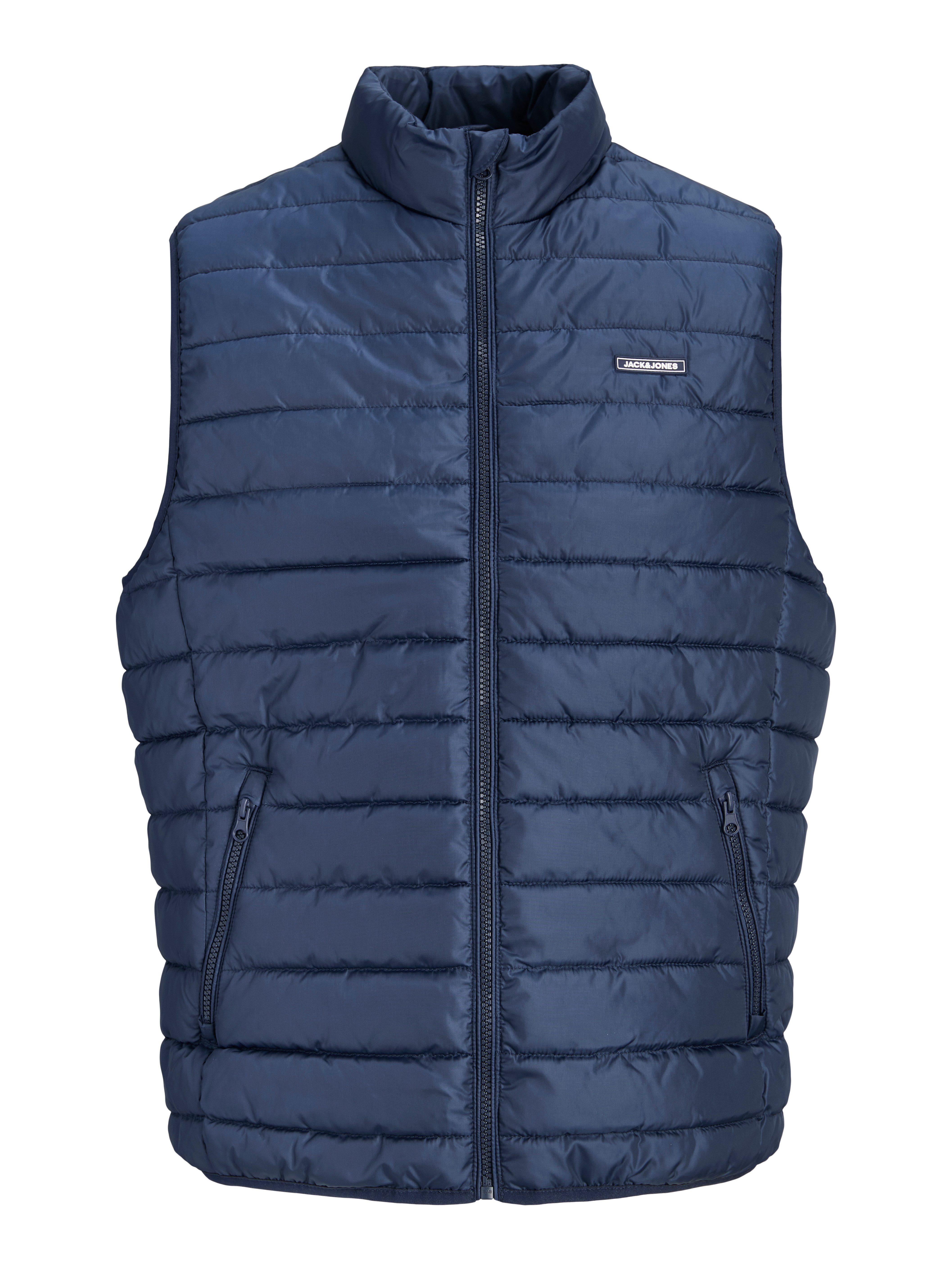 Jack & Jones Steppweste JJELVIS LIGHT BODYWARMER COLLAR Kunstfaser, regular fit