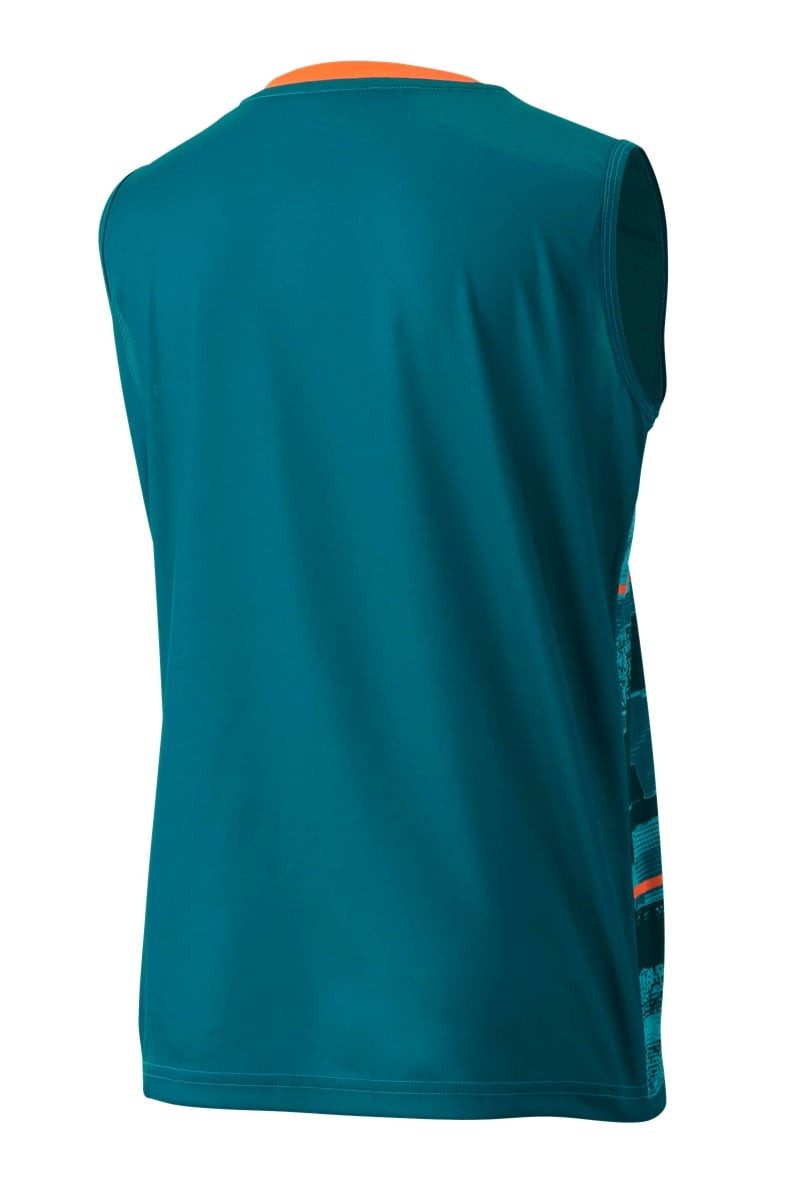 Yonex Tanktop Sport-Tank Club Team YW0035 (100% Polyester) blaugrün Damen
