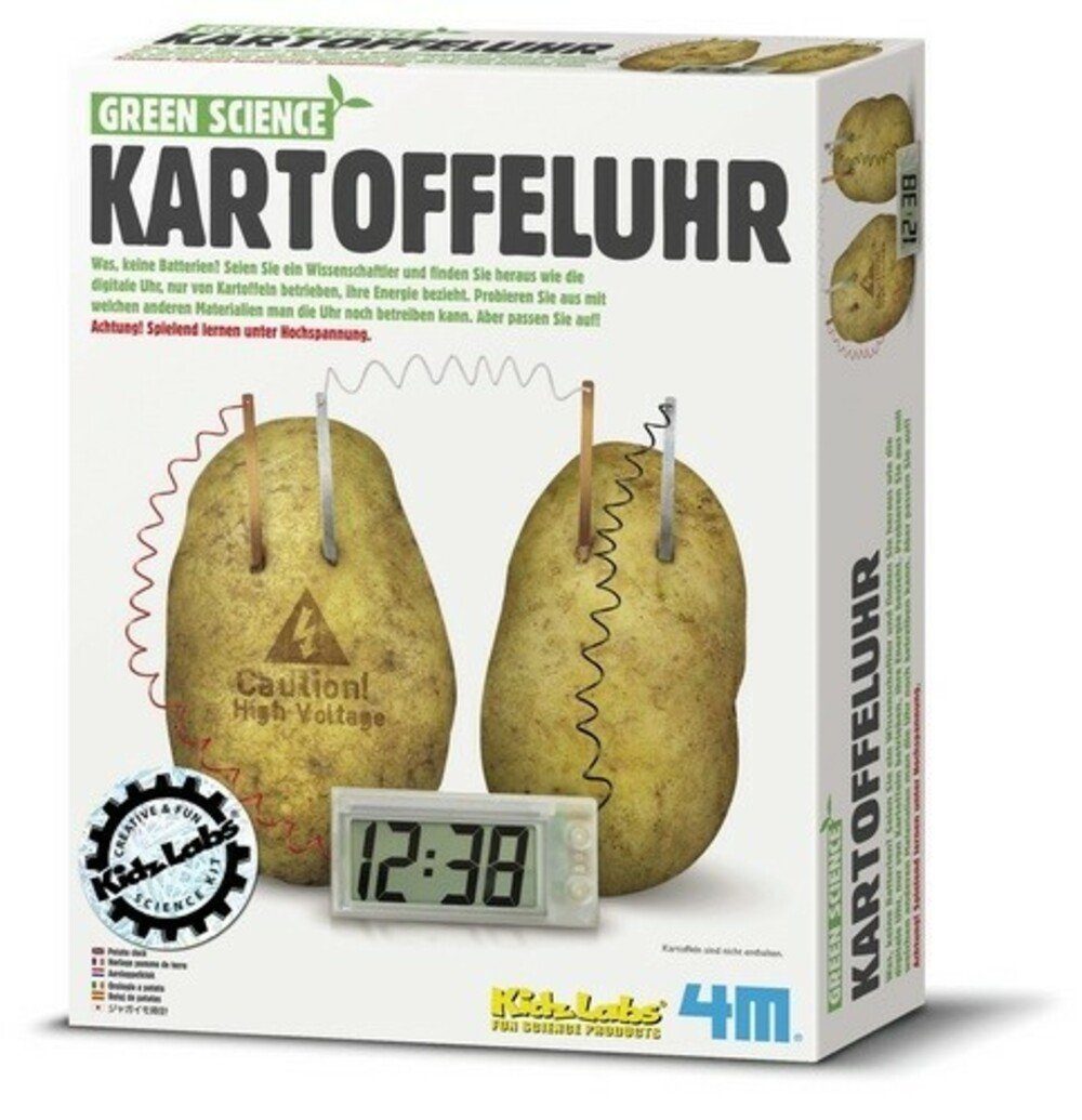 Experimentierkasten Kartoffeluhr - Green Science