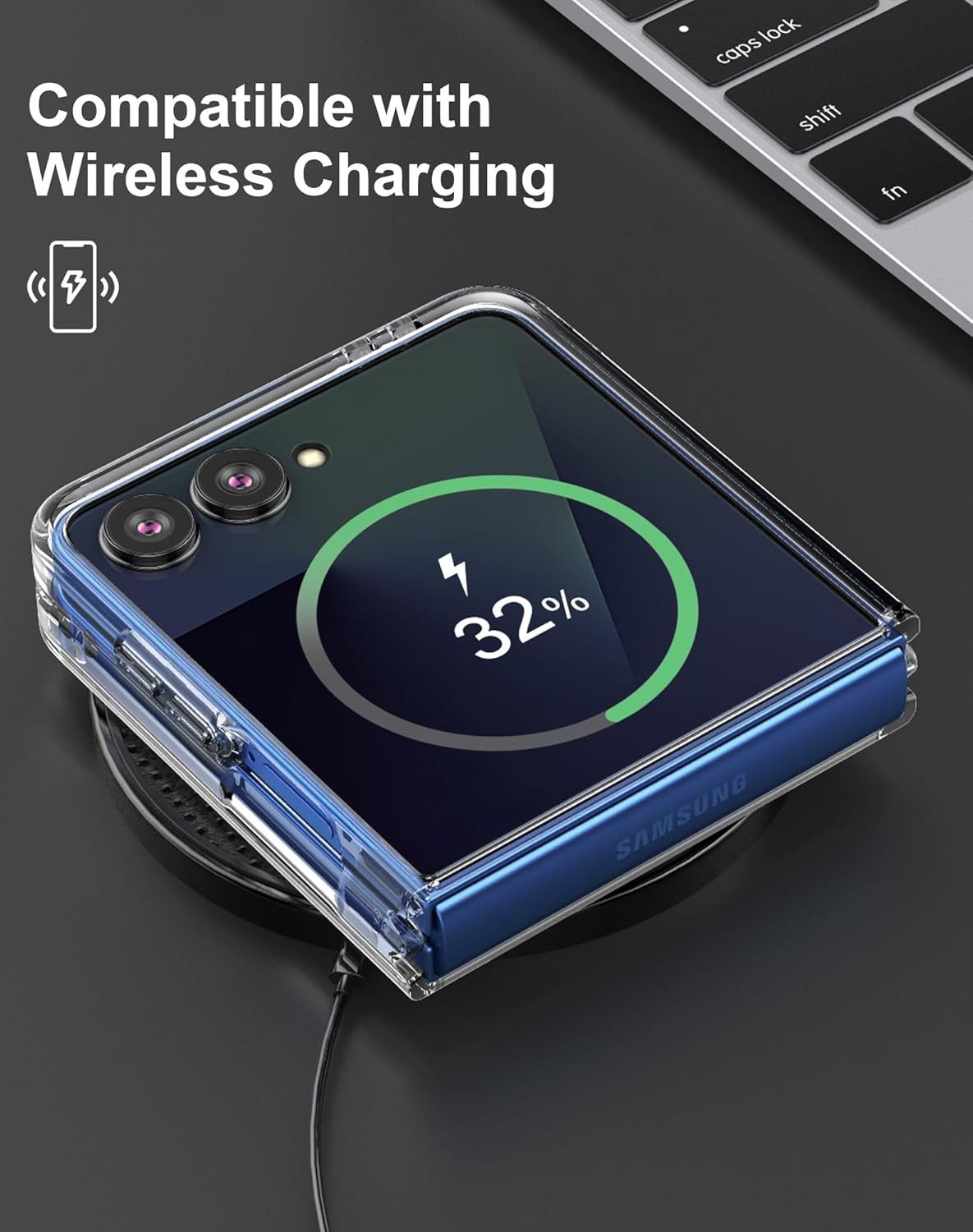 MSM Handyhülle Hülle für Samsung Galaxy Z Flip 7 5G Silikon Schutzhülle Tasche Klar