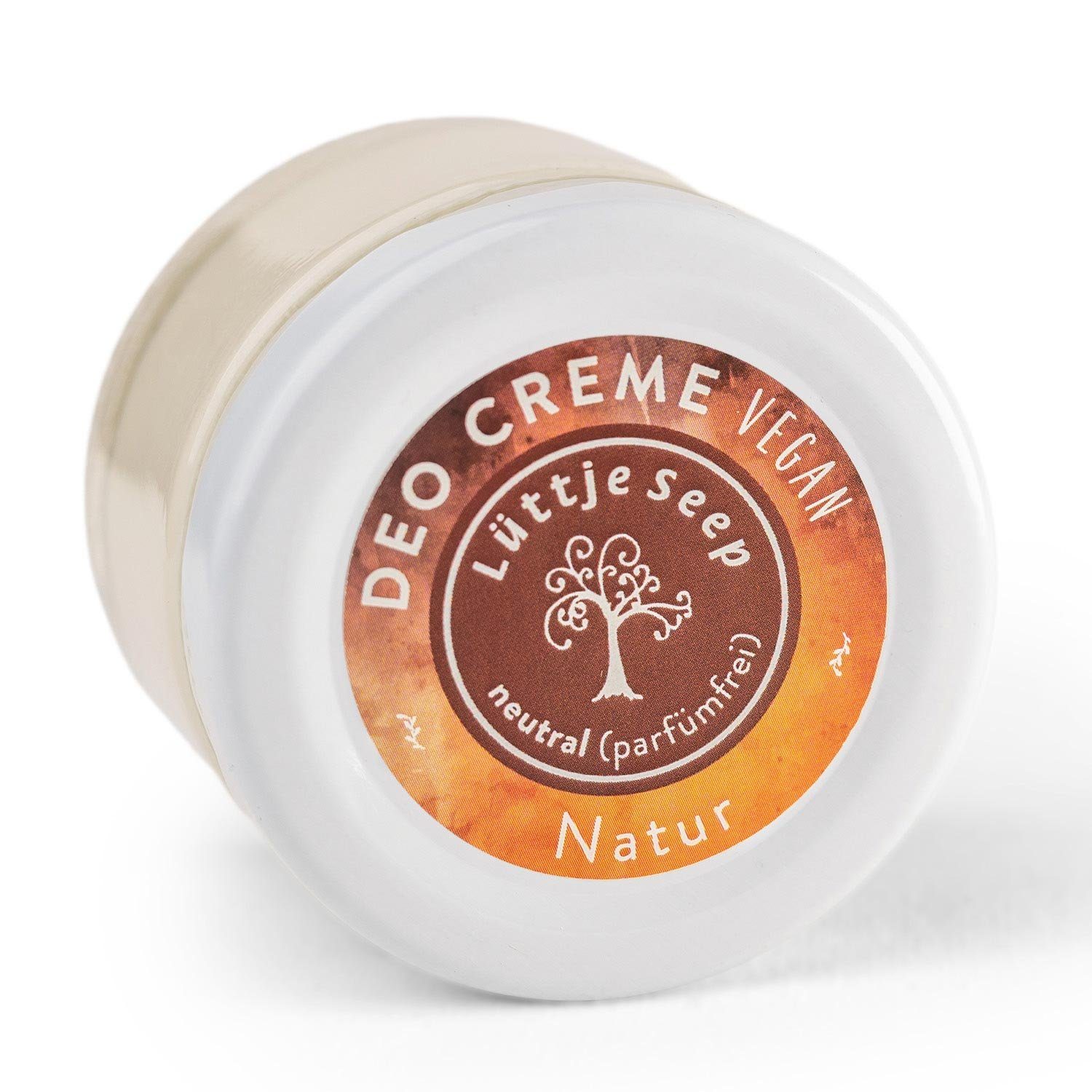 Landshop24 Körperpflegeduft Deo Creme Lüttje Seep "Natur" 50ml, 1-tlg.