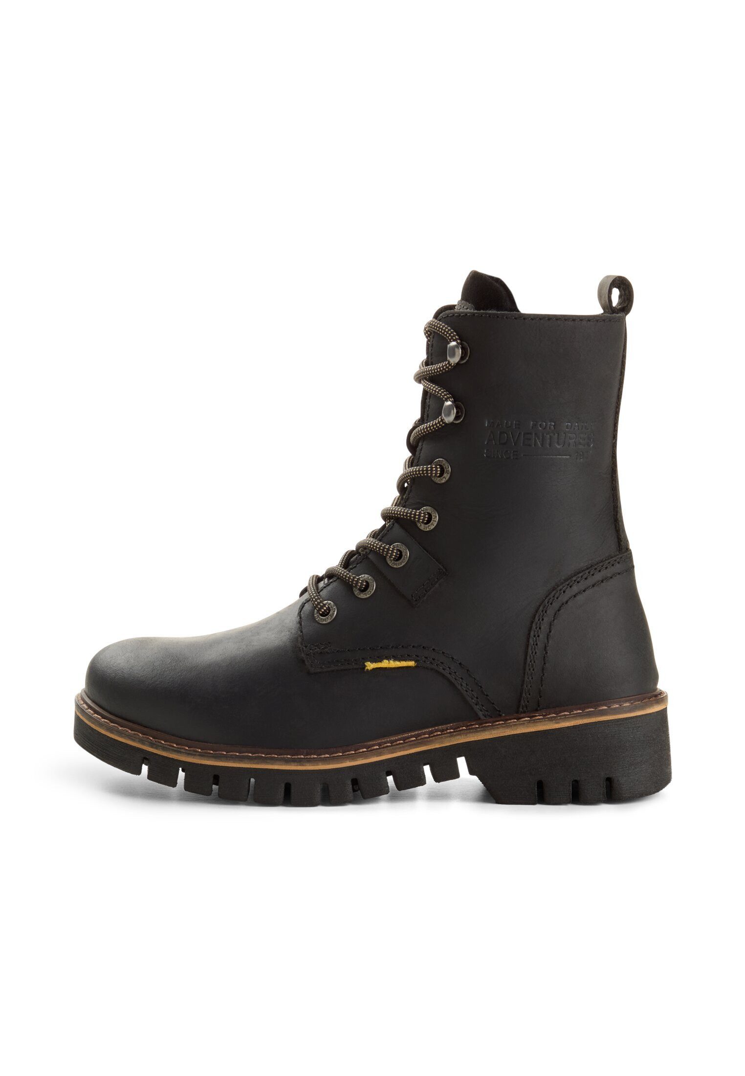 camel active Boots crazy horse/split SCHWARZ Winterboots günstig online kaufen