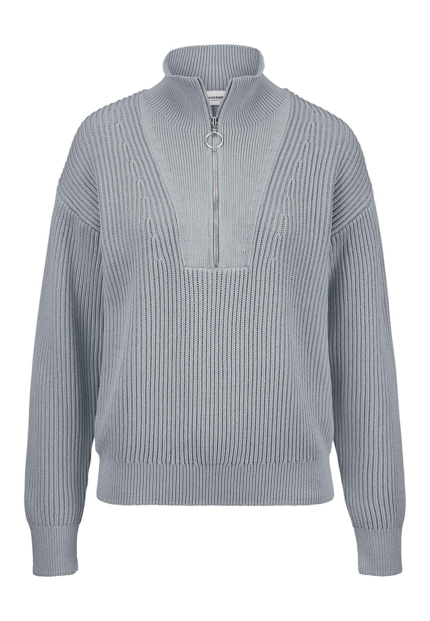 Hessnatur Strickpullover Relaxed aus reiner Bio-Baumwolle (1-tlg)