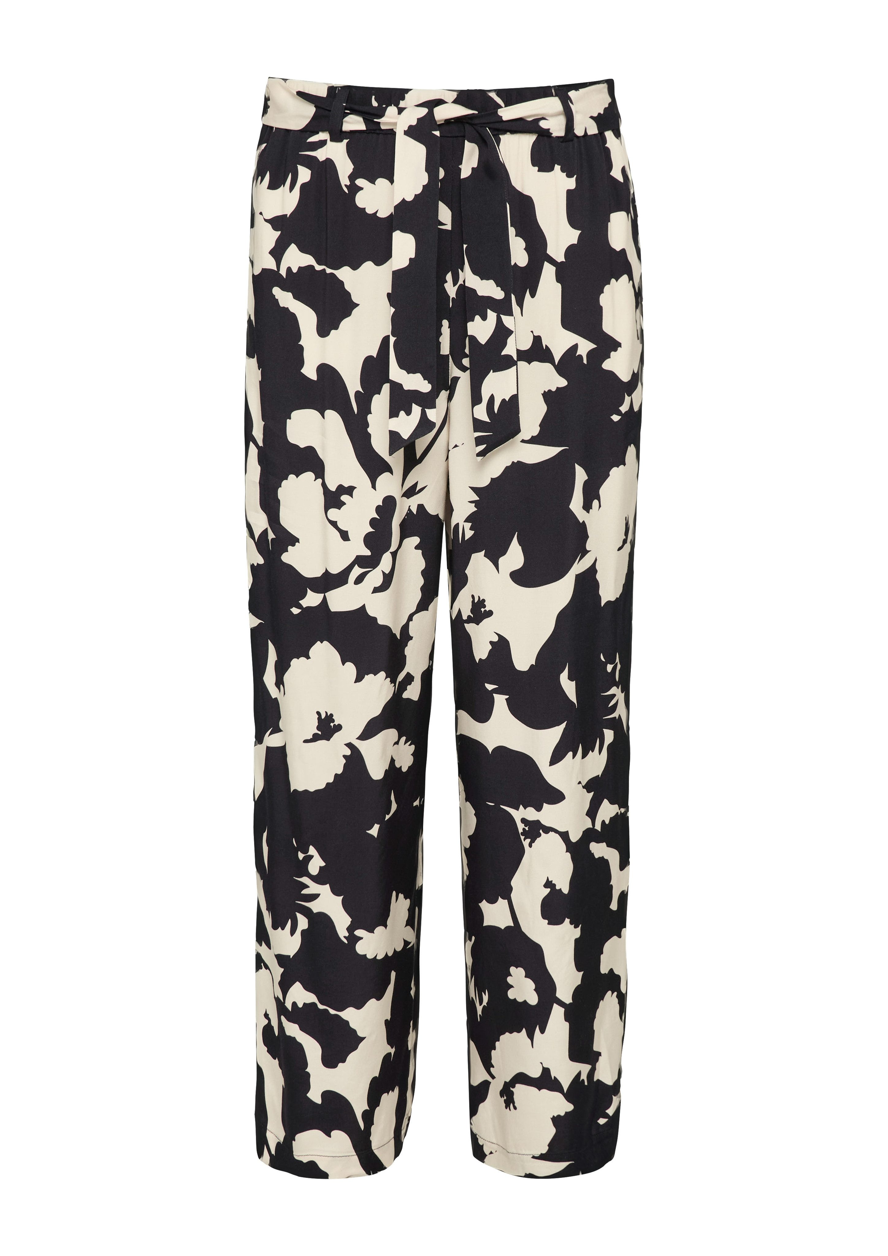 comma Relaxhose mit All-Over Print