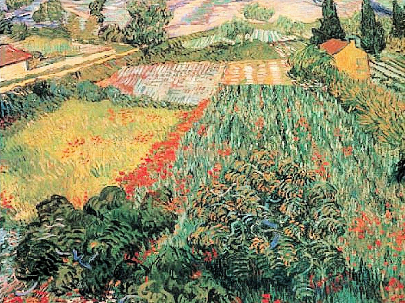 my home Kunstdruck »VAN GOGH / Mohnblumenfeld«, (1 Stück)-Otto