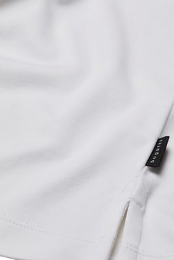 bugatti Poloshirt farbliche Akzente an Kragen, Brusttasche und Ärmelsaum