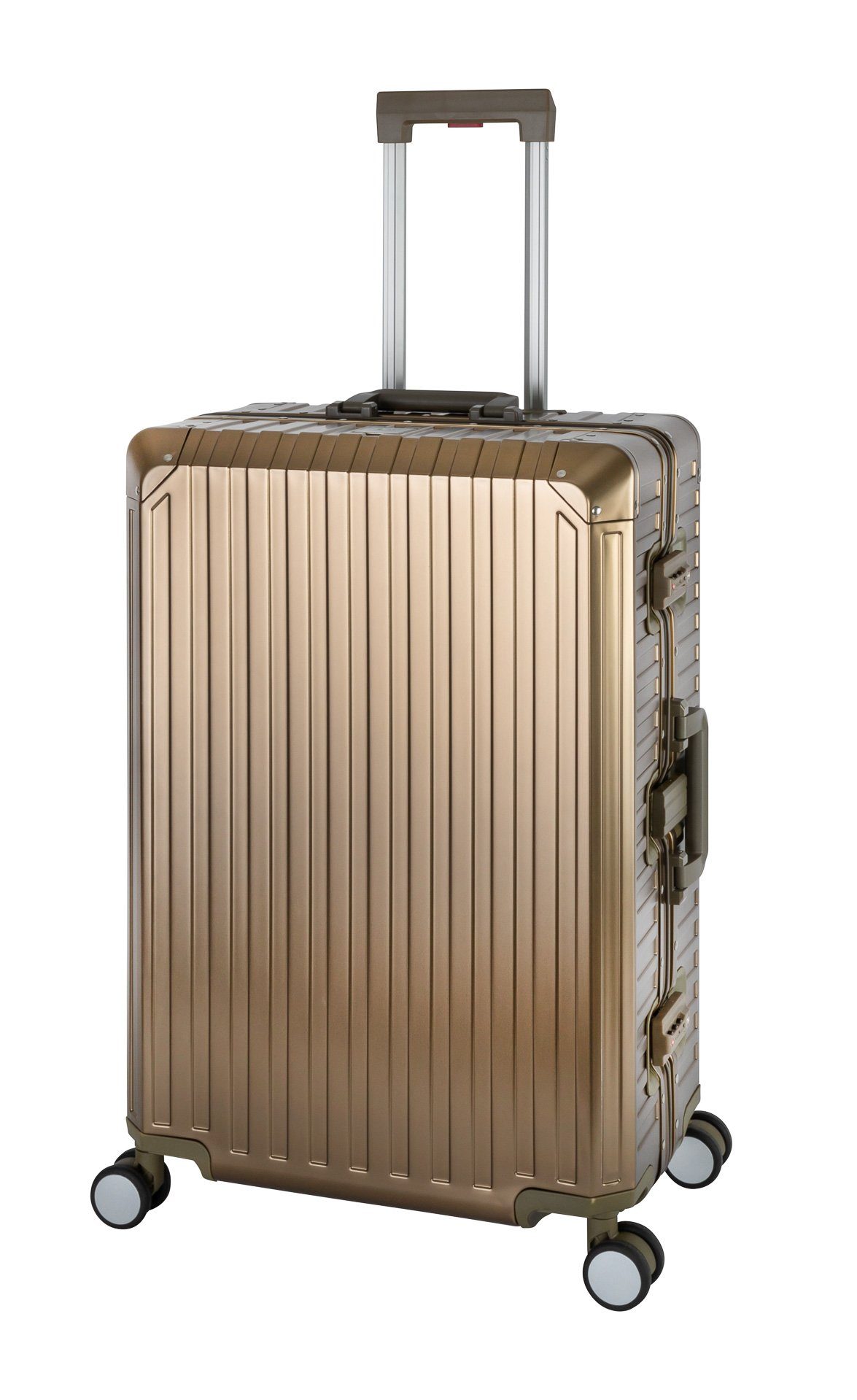 Travelhouse Hartschalen-Trolley Tokyo, 4 Rollen, Aluminium günstig online kaufen