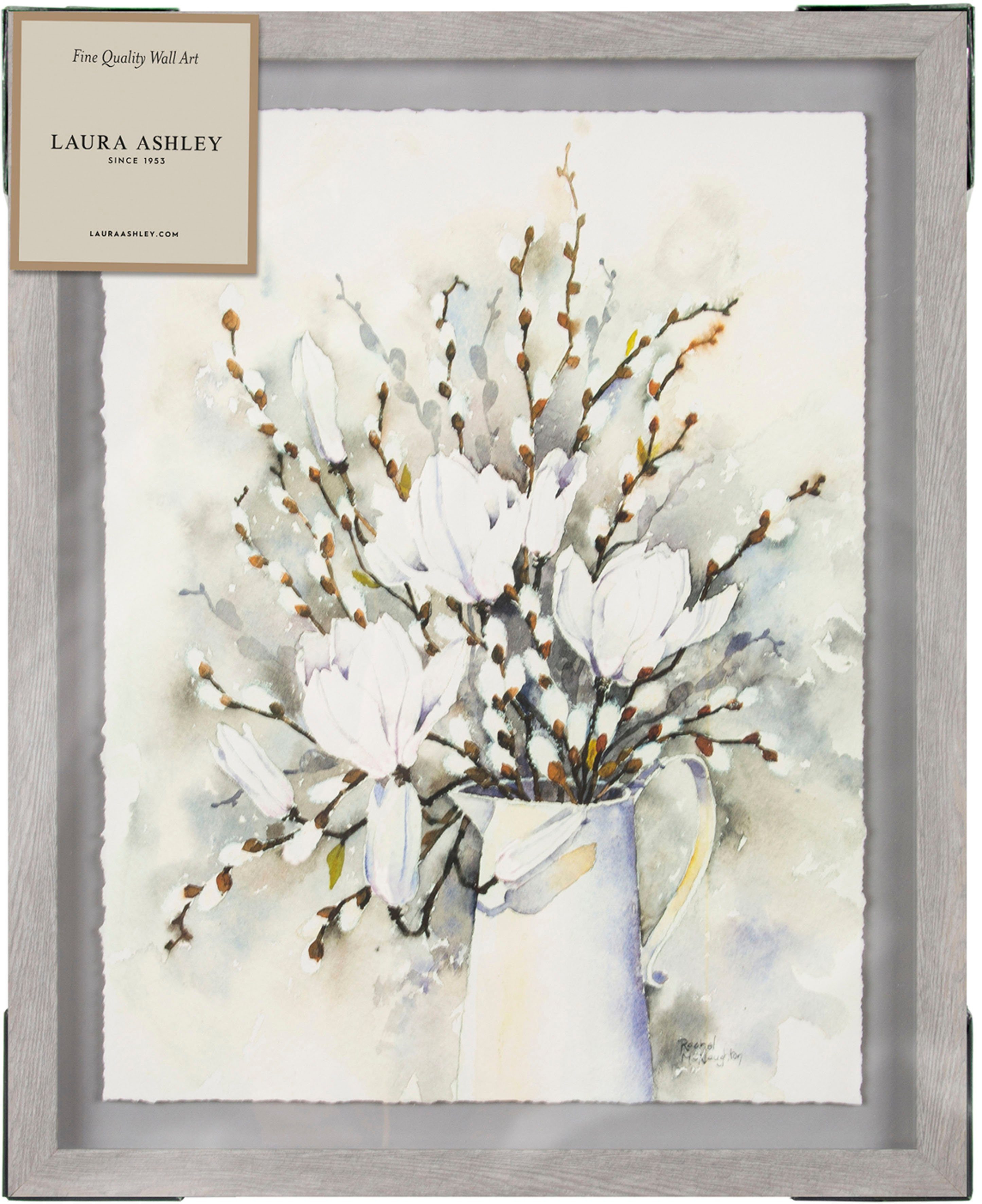 LAURA ASHLEY Bild mit Rahmen Pussy Willow, (1 St), Bilder 50x40cm