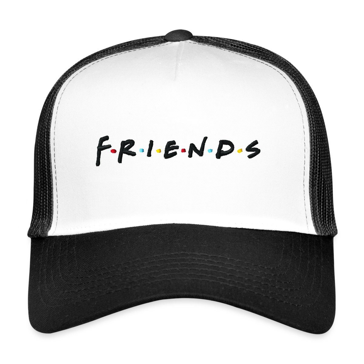 Trucker Cap Friends Offizielles Logo Stick-Design Trucker Cap