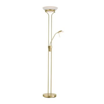 click-licht LED Außen-Stehlampe LED Stehleuchte Zahara in Gold 16W 1900lm, keine Angabe, Leuchtmittel enthalten: Ja, fest verbaut, LED, warmweiss, Stehlampe, Standlampe