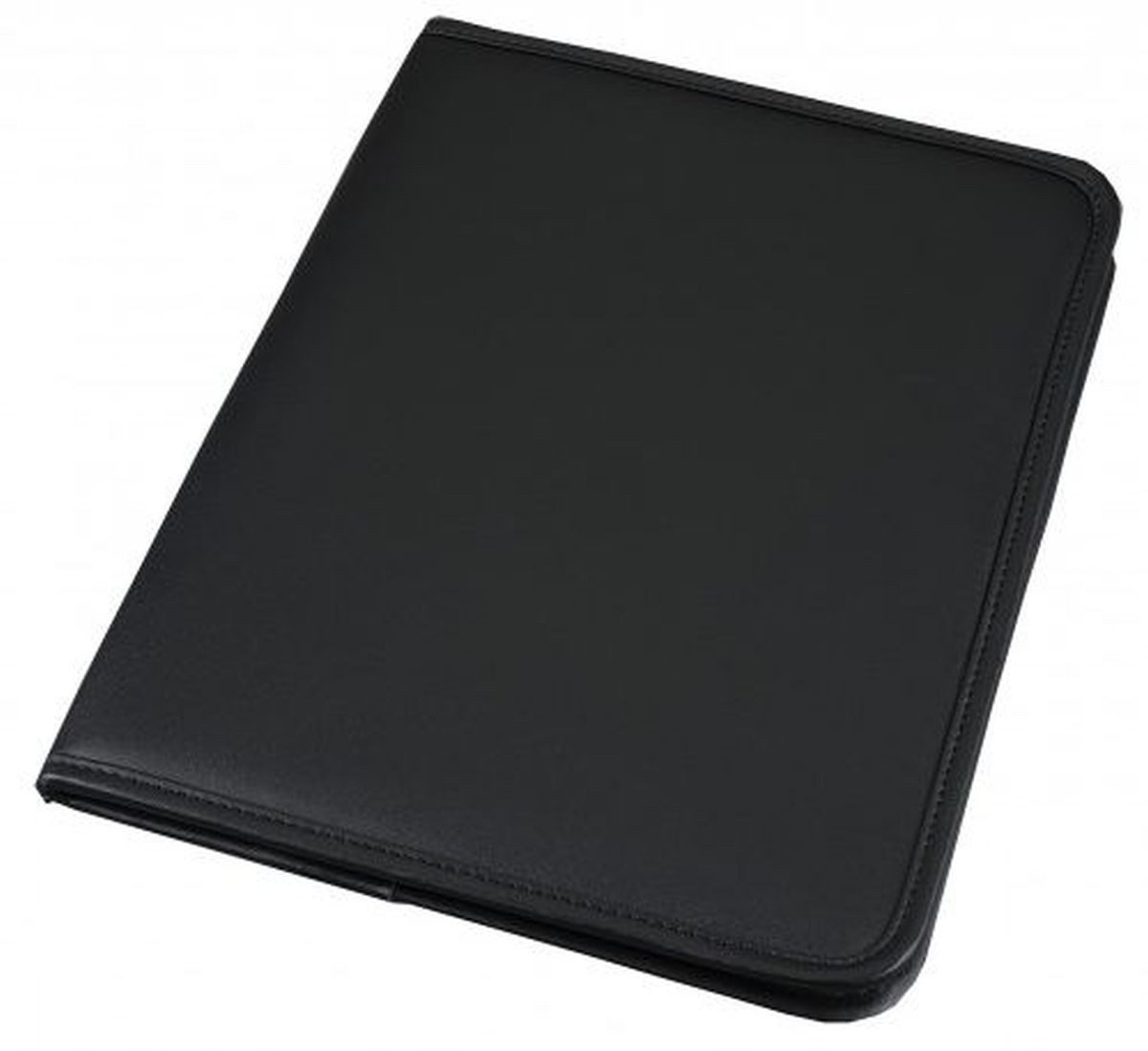 Schreibmappe Schreibmappe Savona A4 FineTouch Lederimitat schwarz.