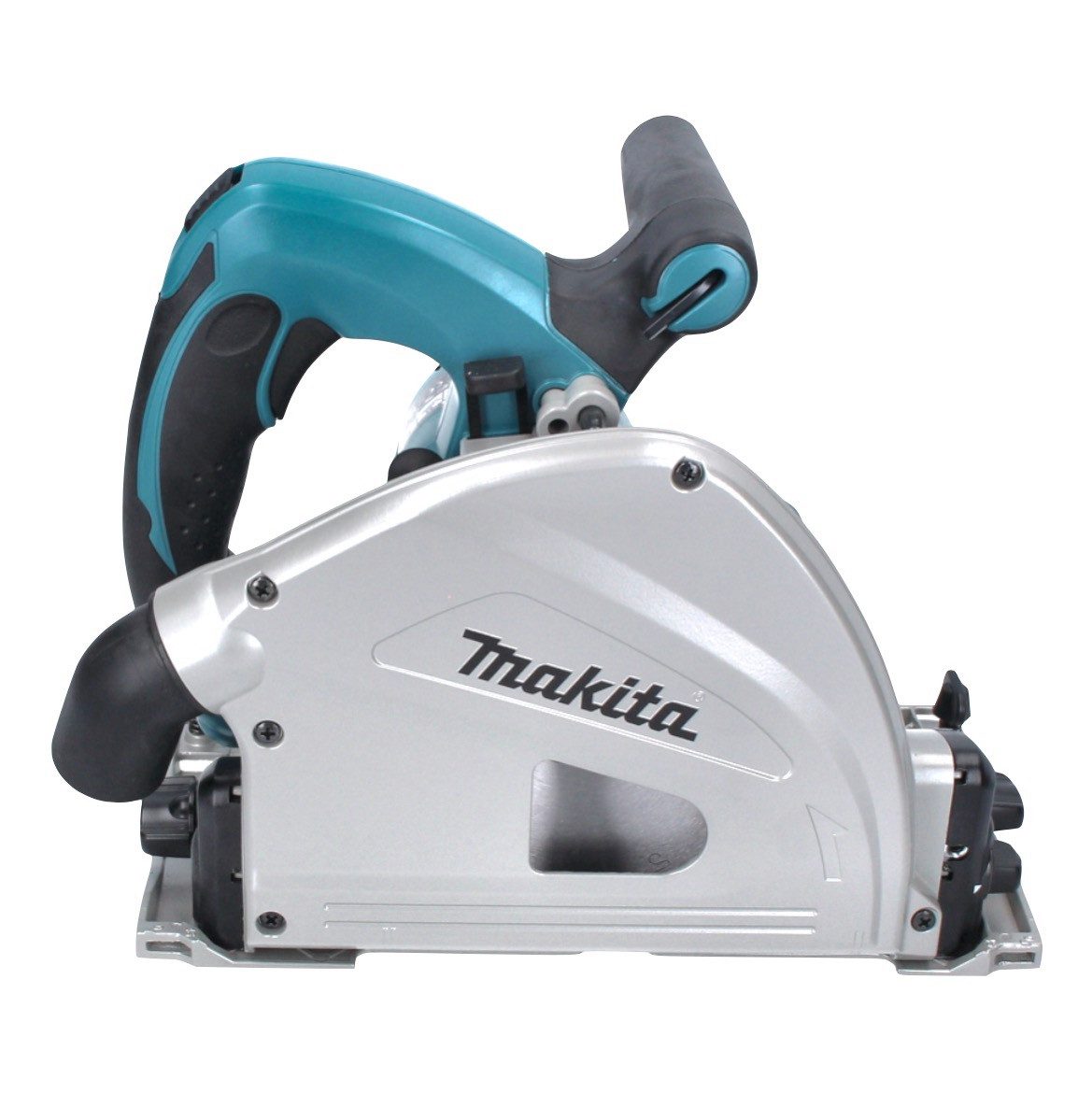 Makita Kompakt-Handkreissäge SP 6000 J1 Tauchsäge 1300 W 165 mm + Führungsschiene 1400 mm + Makpac