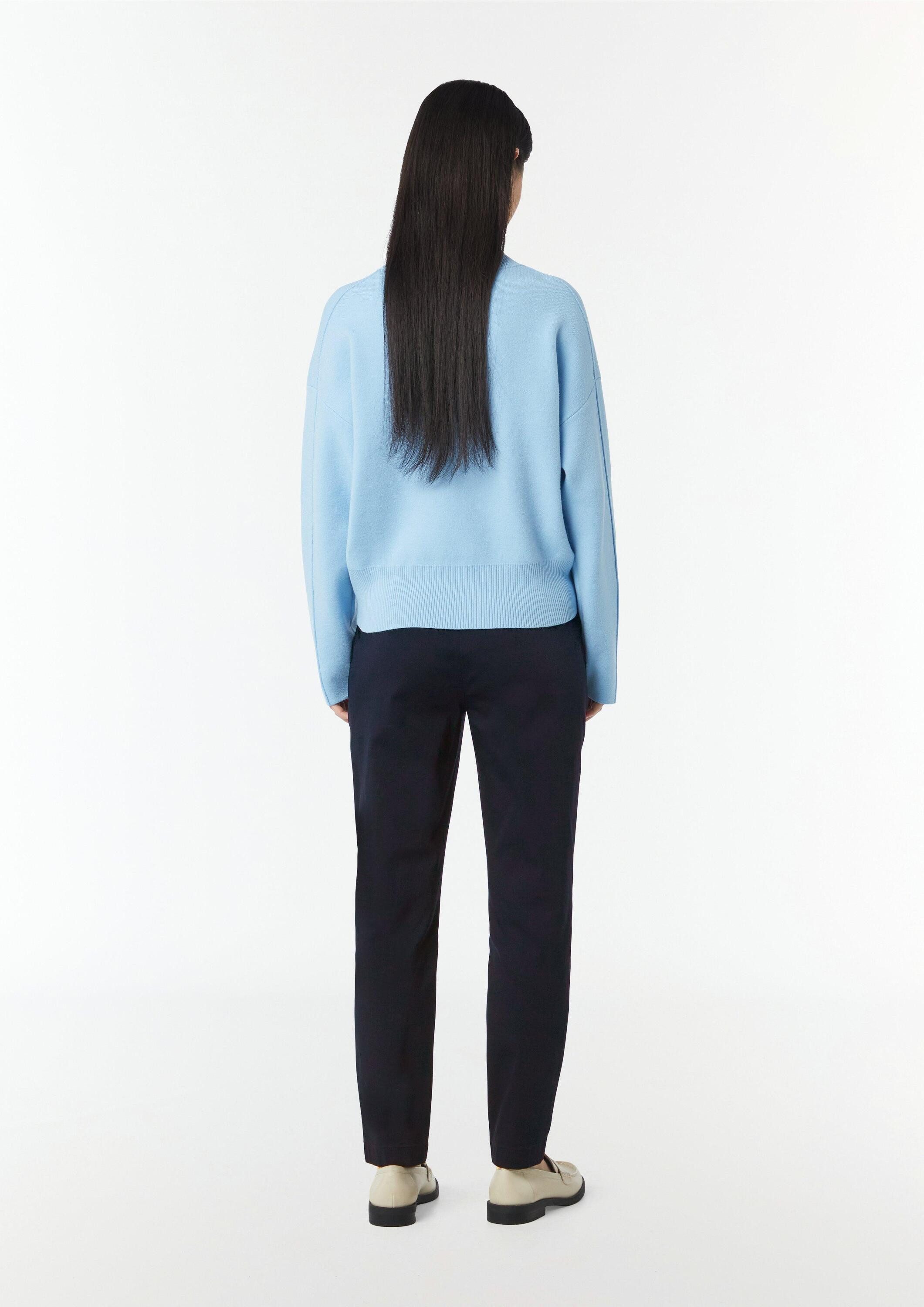 comma Chinos Hose Chinohose mit Gürtel