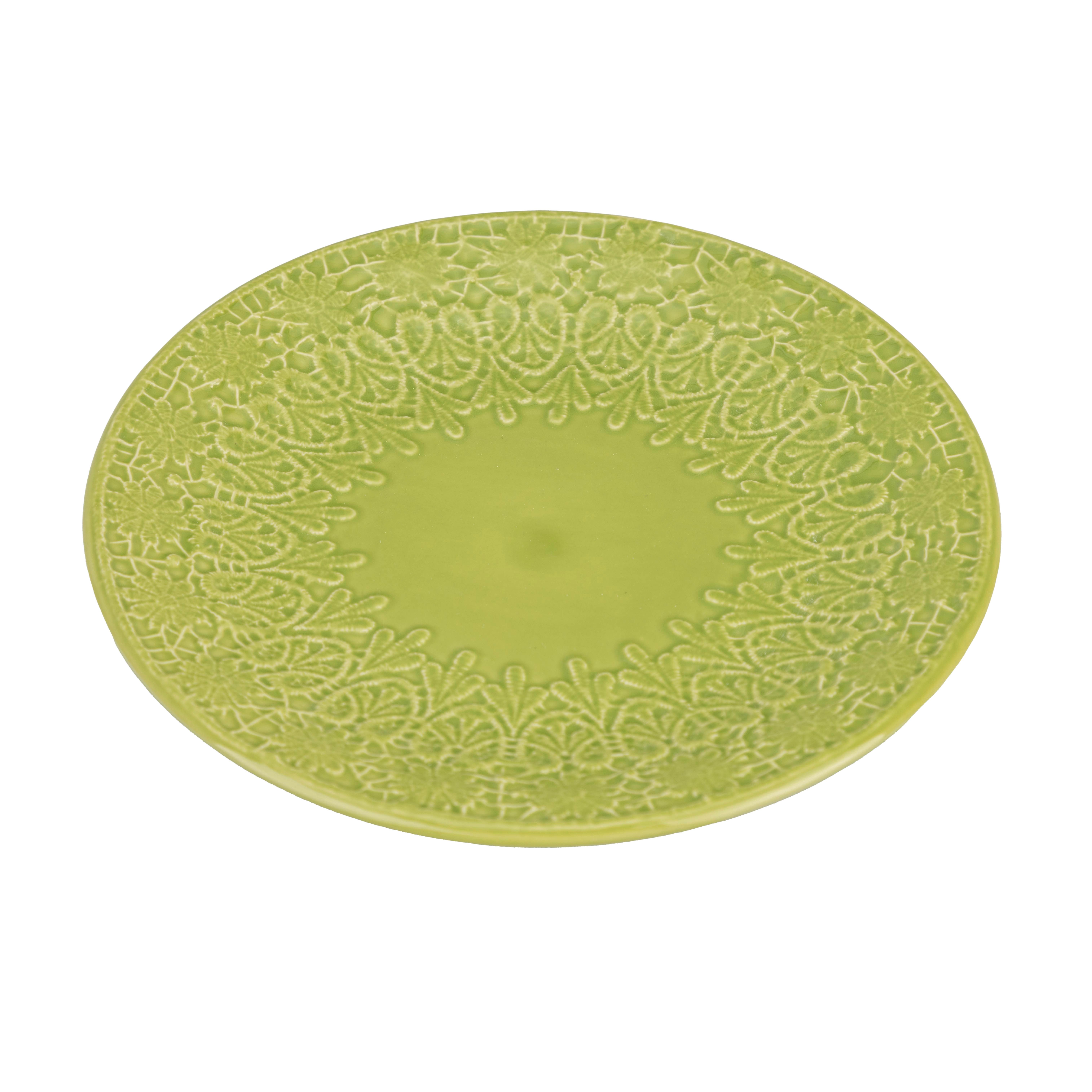 El Puente Kuchenteller Kuchenteller "Bloom", Handmade, Fair Trade