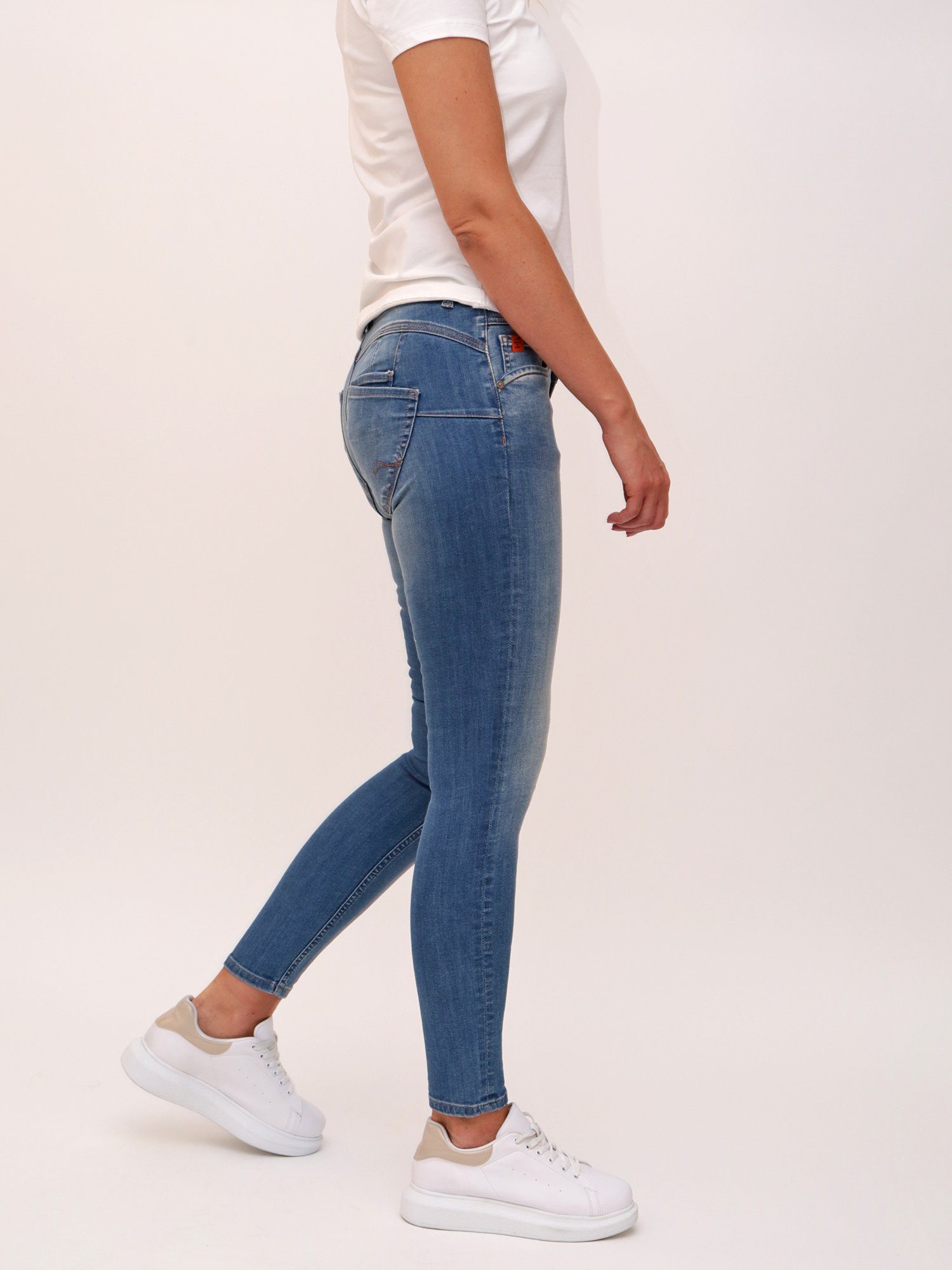 Denim 5-Pocket-Design Skinny-fit-Jeans Ellen of im Miracle