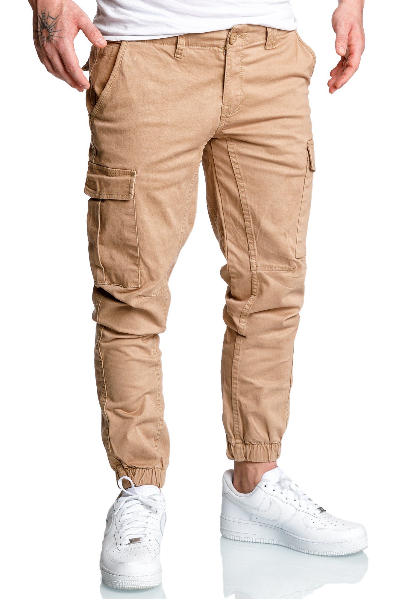 REPUBLIX Cargohose William Herren Cargo Jogger Chino Hose Jeans