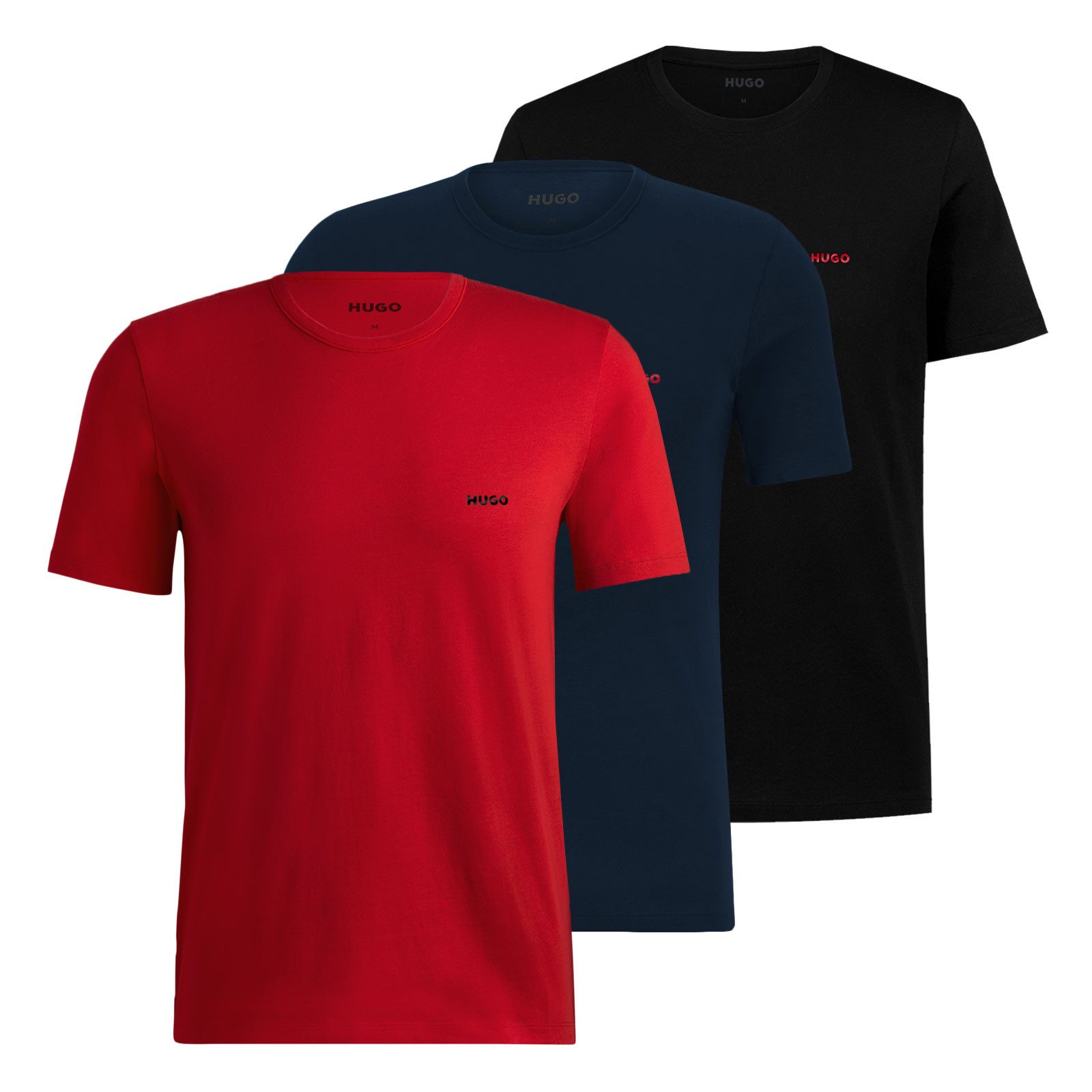 HUGO Unterziehshirt Crew-Neck T-Shirt (3-St., 3 günstig online kaufen