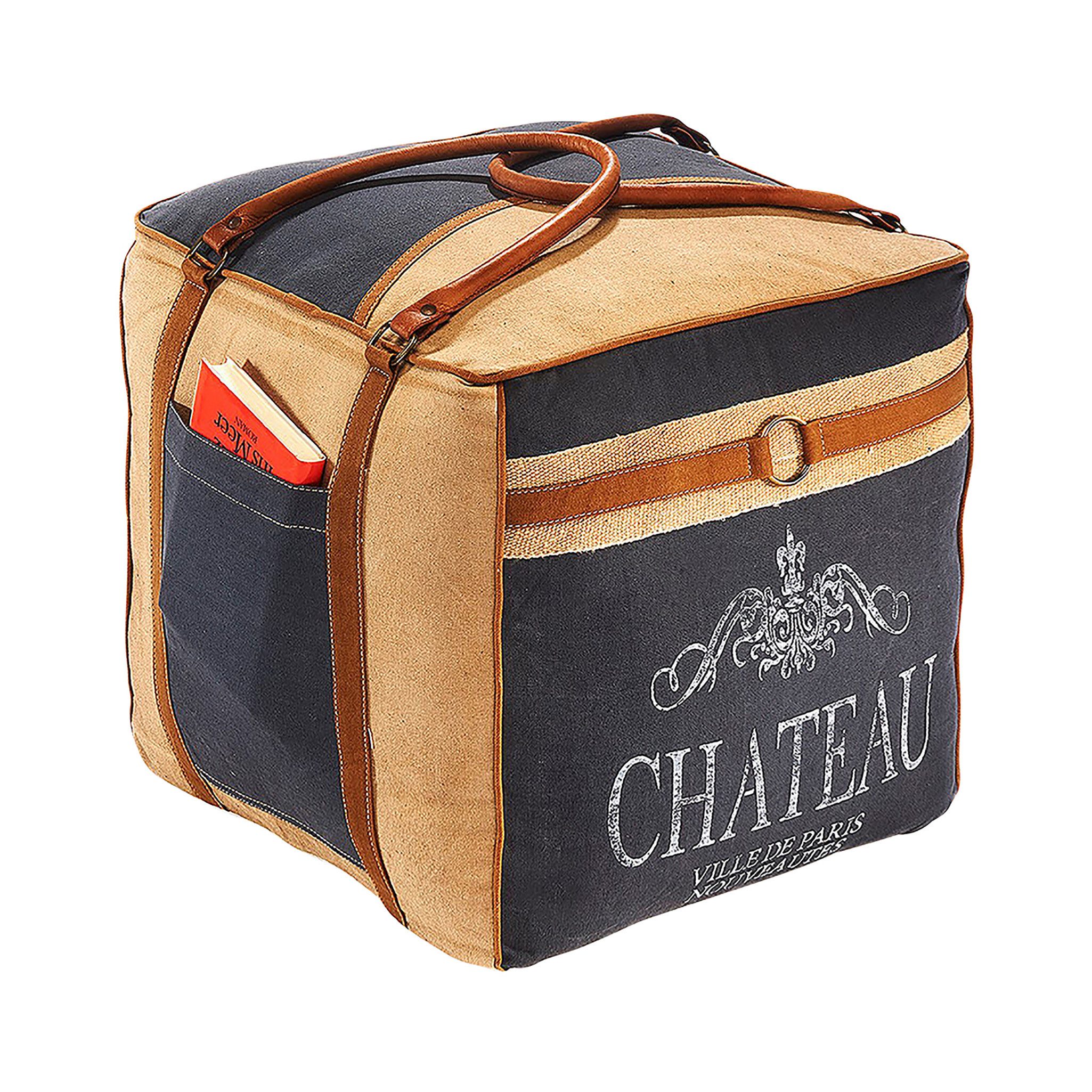 Kobolo Sitzwürfel Sitzpouf Pouf Hocker CHATEAU günstig online kaufen