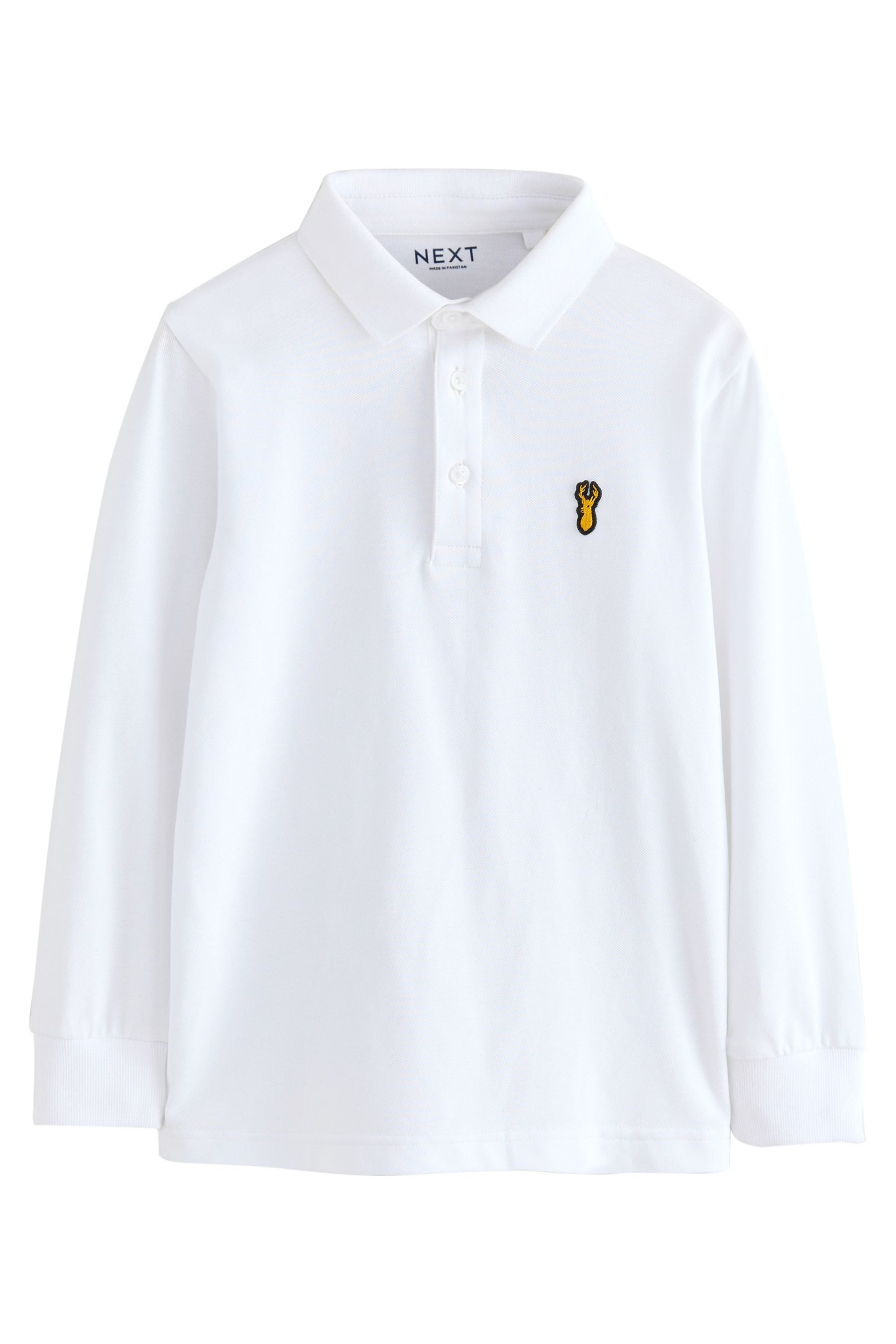 Next Langarm-Poloshirt Langärmeliges Polo-Shirt (1-tlg)