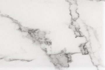 riess-ambiente Konsolentisch BOUTIQUE 110cm weiß / schwarz (Einzelartikel, 1-St), Flur · Kristallglas · Metall · eckig · Marmor-Dekor · Barock