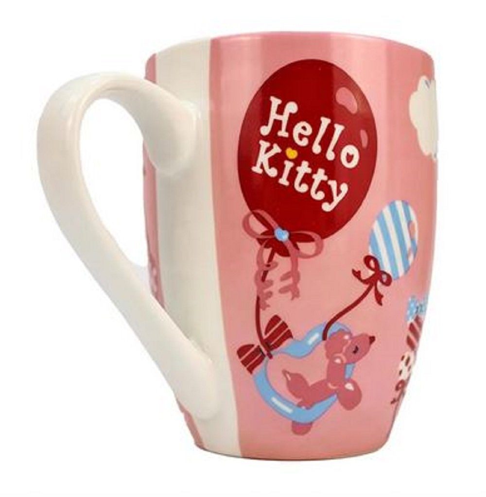 Hello Kitty Trinklernbecher Katze Sanrio für Kaffee und Tee - Kinder Becher, Kollektion, Tasse - Tee/Kaffee - Ideal Als Geschenk