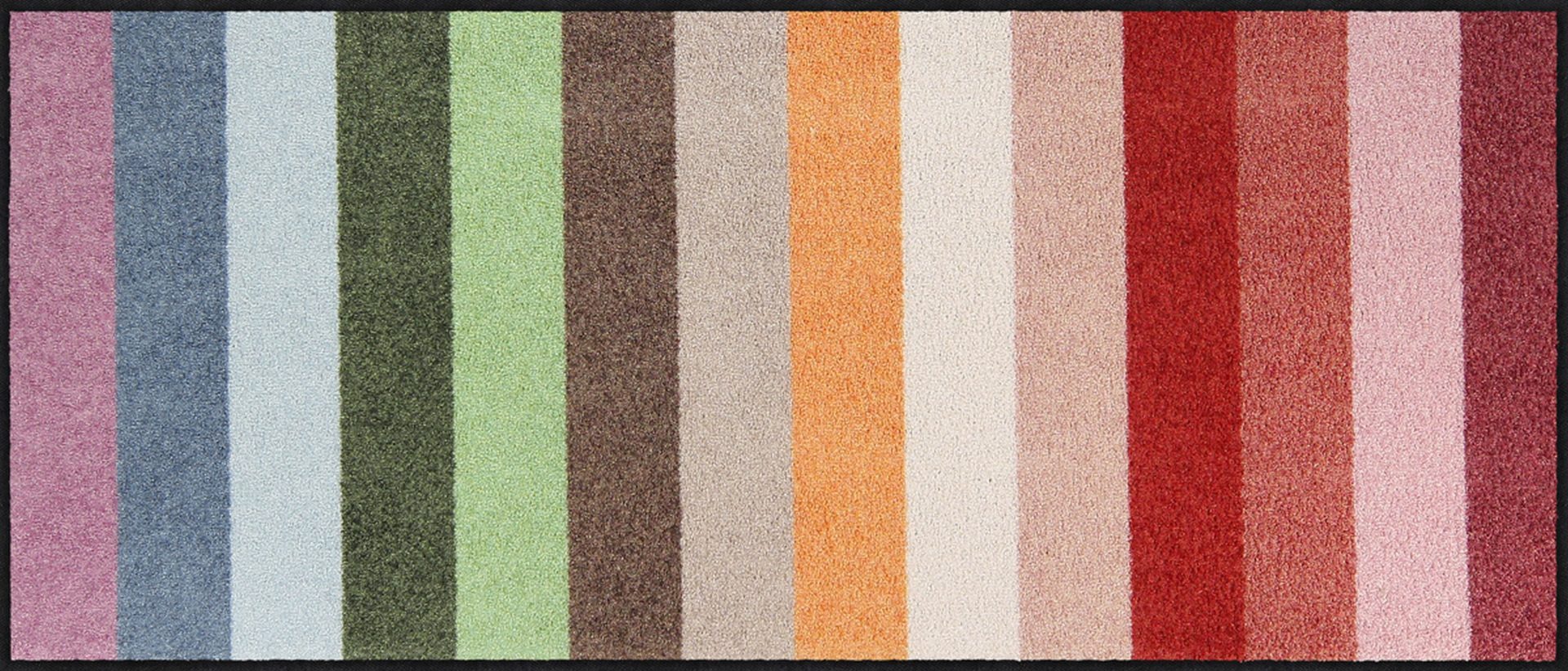 Salonloewe Fußmatte Läufer 60x140 Stripes Pure colourful, Läufer mittel, Höhe: 600 mm