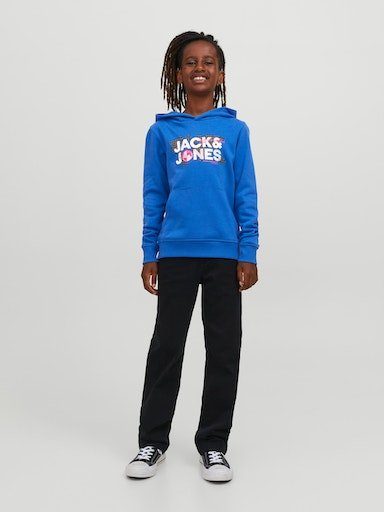 Jack Junior Kapuzensweatshirt SWEAT JCODUST & JNR Jones blue SN HOOD iolite