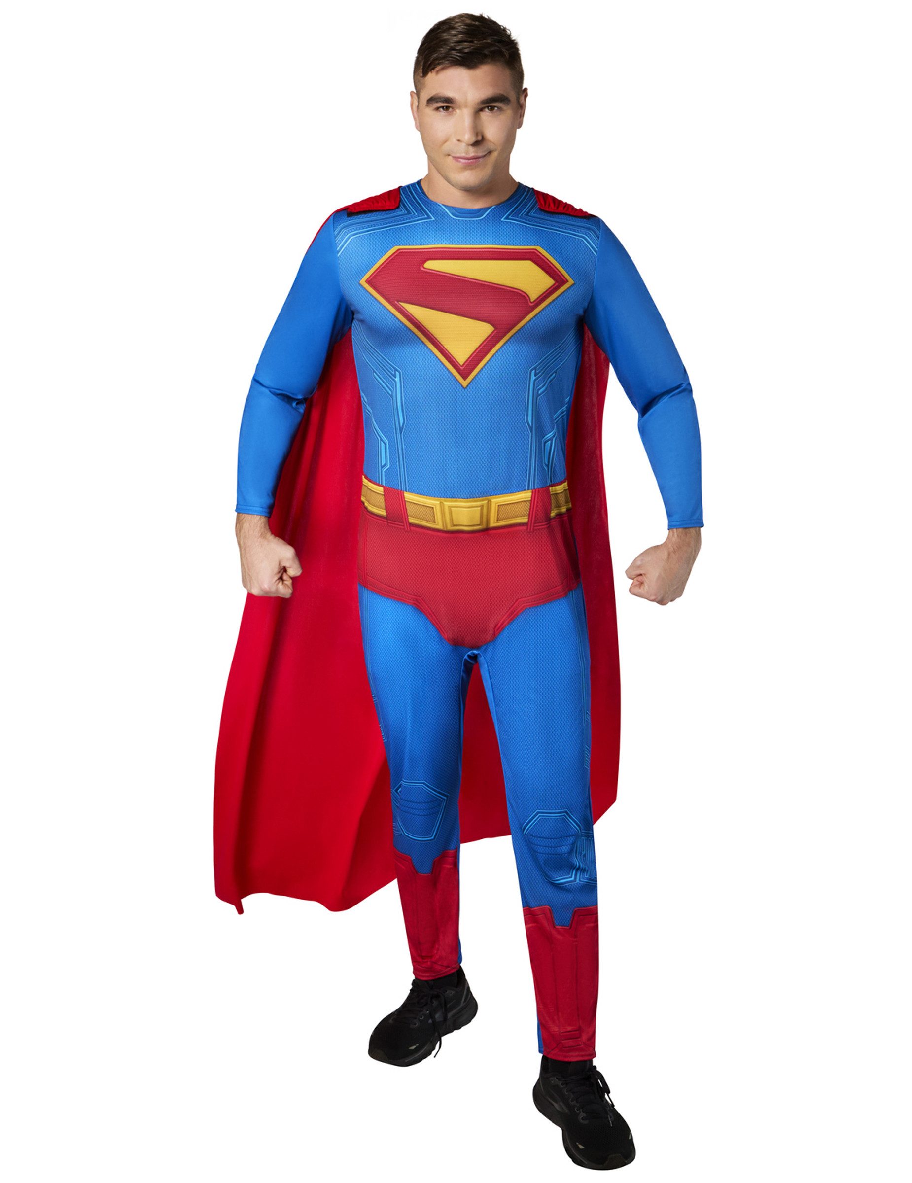 Kostüm Superman Kostüm Herren Basique Blau-Rot