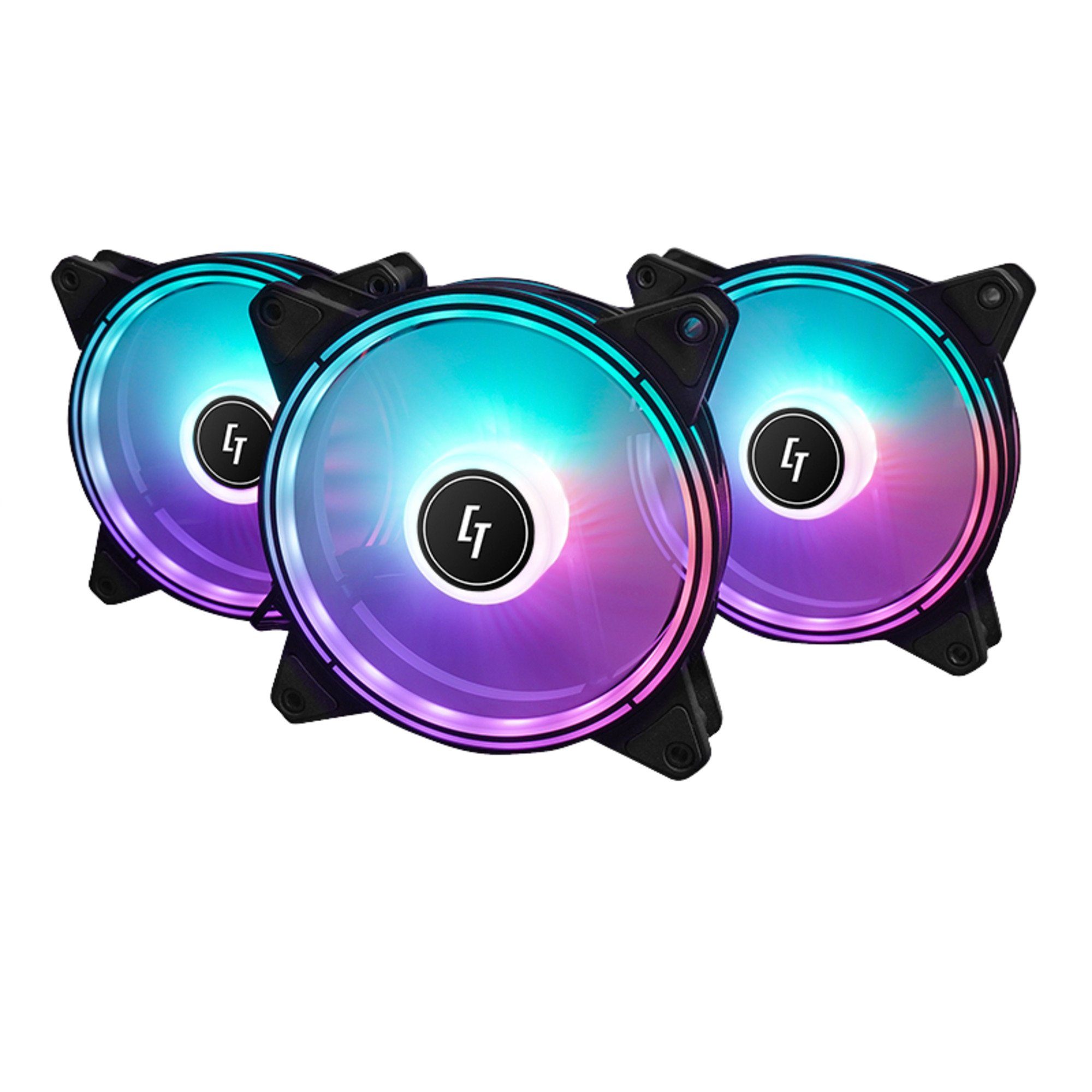 Gehäuselüfter Chieftec NF-3012-RGB 3er-RGB Lüfter-Set (Nova)