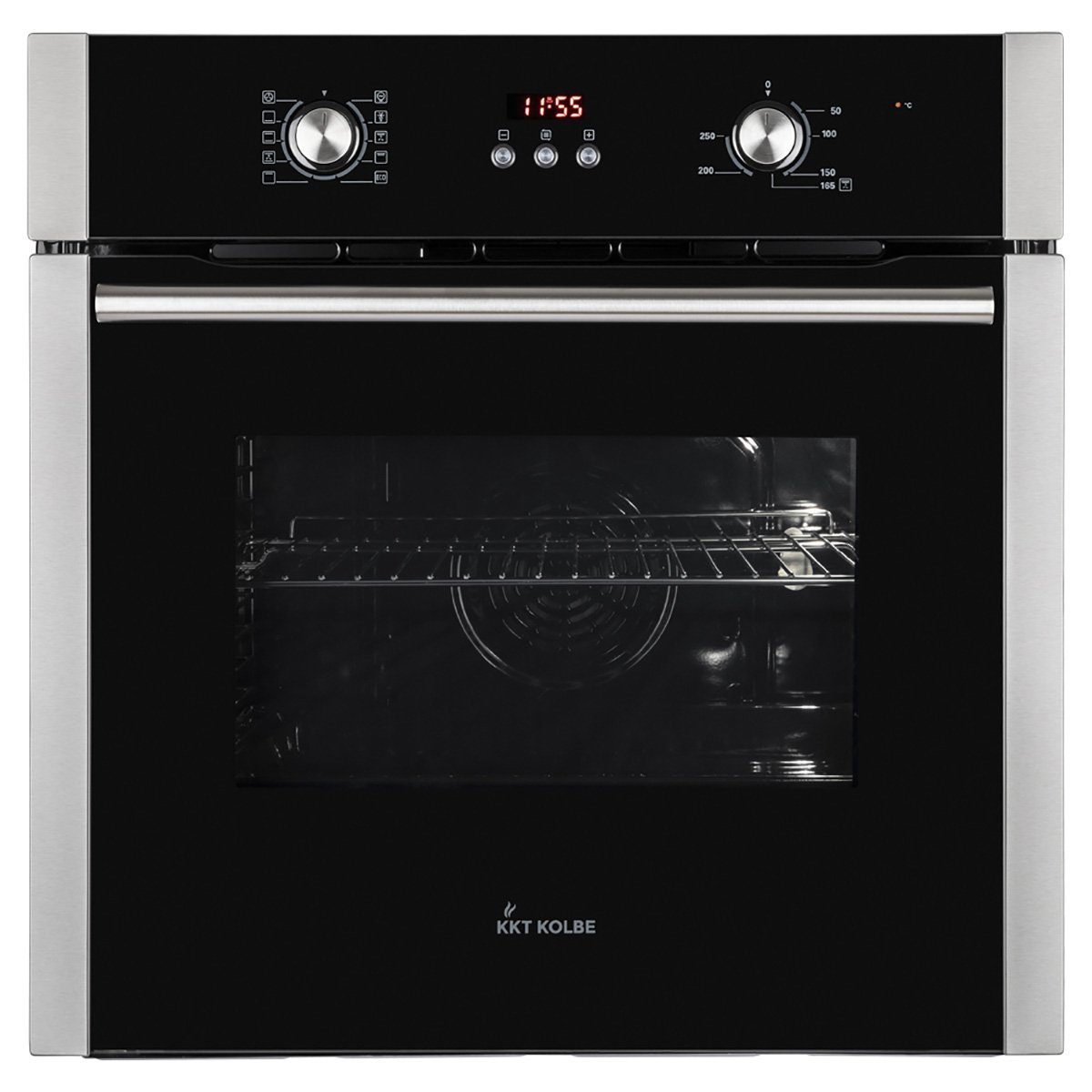 KKT KOLBE Einbaubackofen Backofen Elektroherd BO8805SS, DampfClean, 60cm / Einbauherd / Kochmulde / Heißluft / Grill-/Brat-System