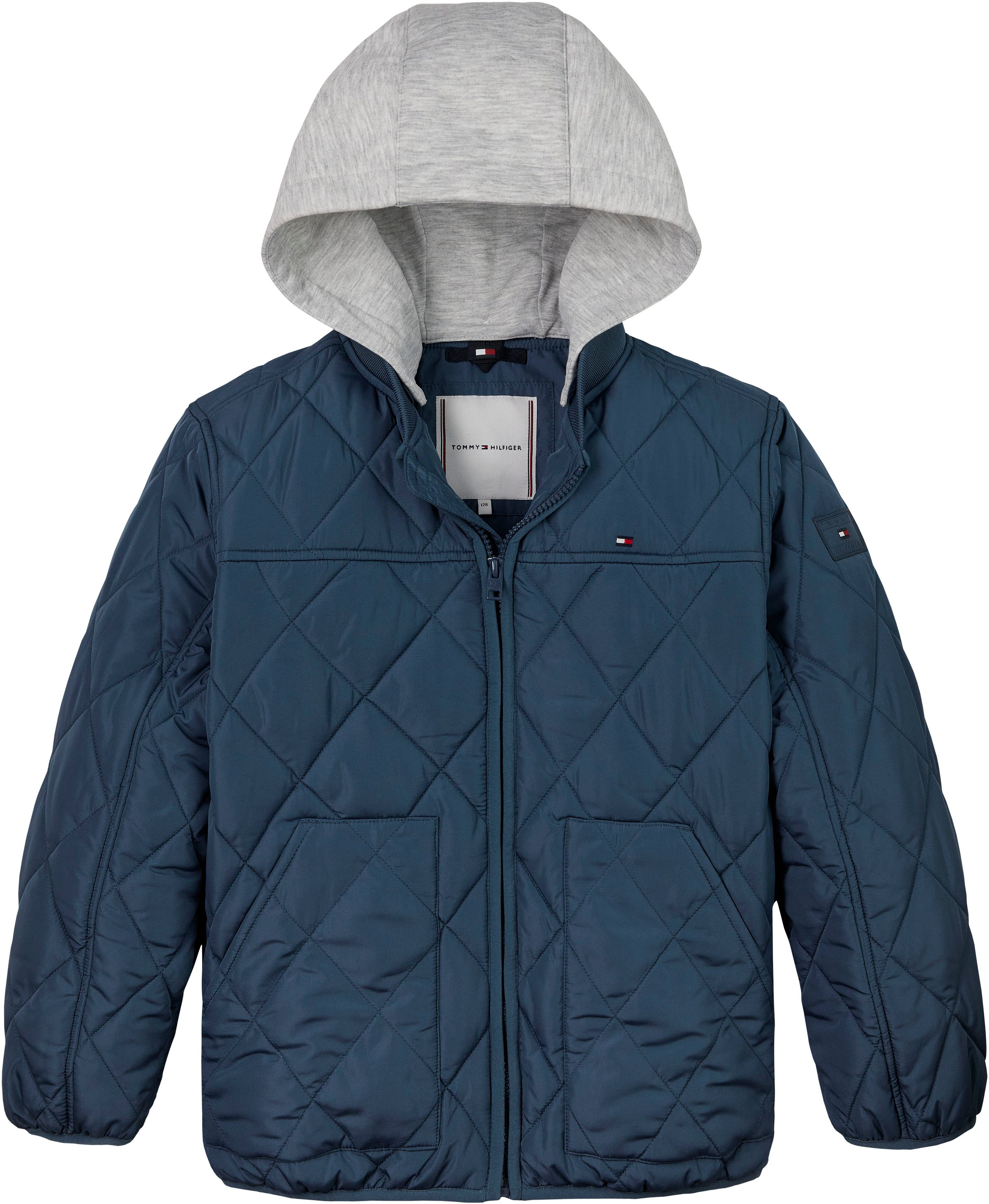 Tommy Hilfiger Outdoorjacke LIGHT PADDED QUILTED JACKET Babys bis 2 Jahre mit Logostickerei