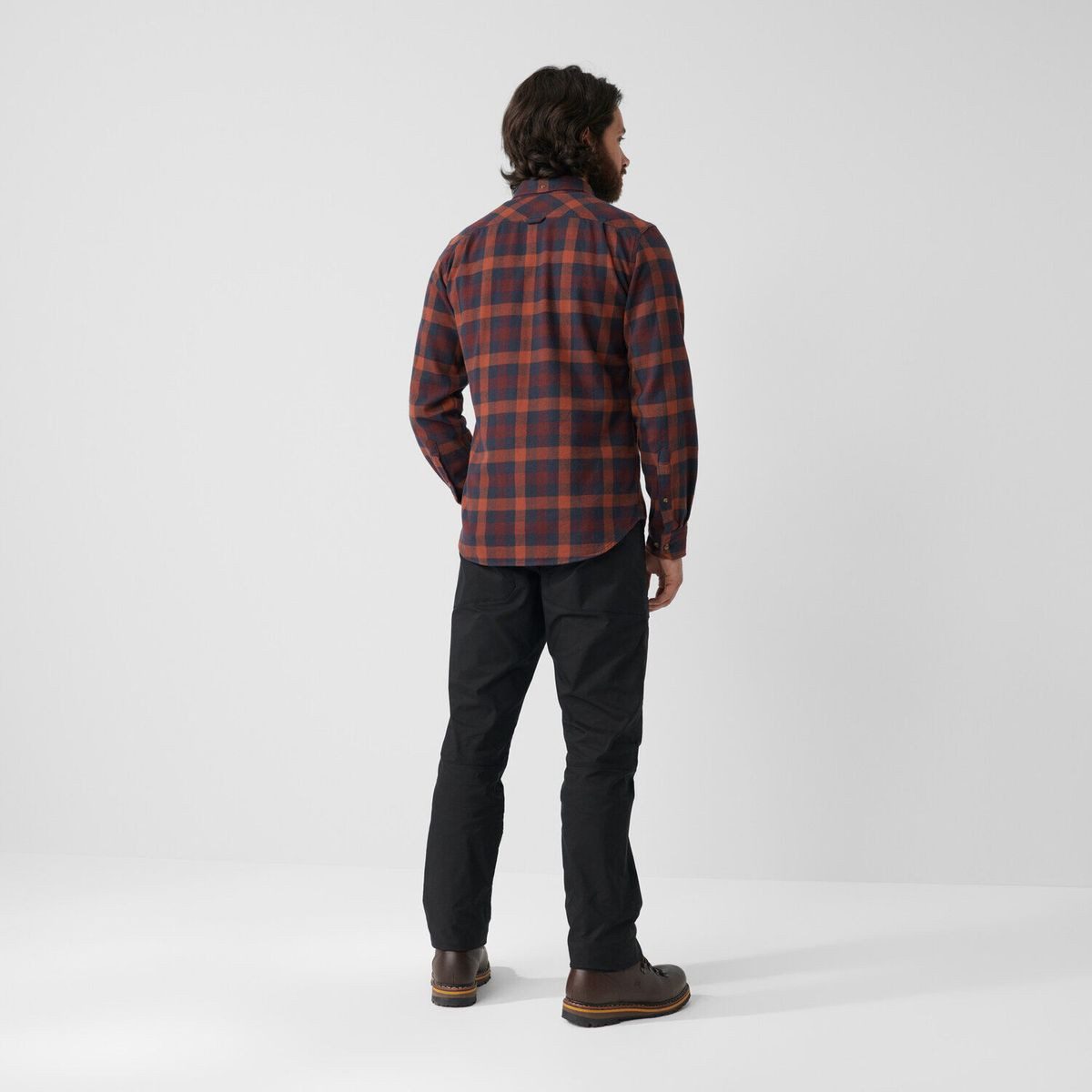 Fjällräven Outdoorbluse Skog Shirt M Hochwertiges Herrenhemd aus strapazierfähigem Baumwollflanell mit