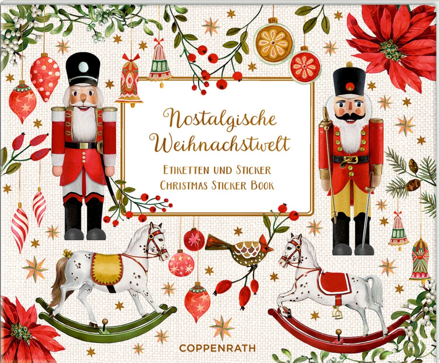 Coppenrath Sticker Stickerbuch - Nostalgische Weihnachtswelt (Behr)