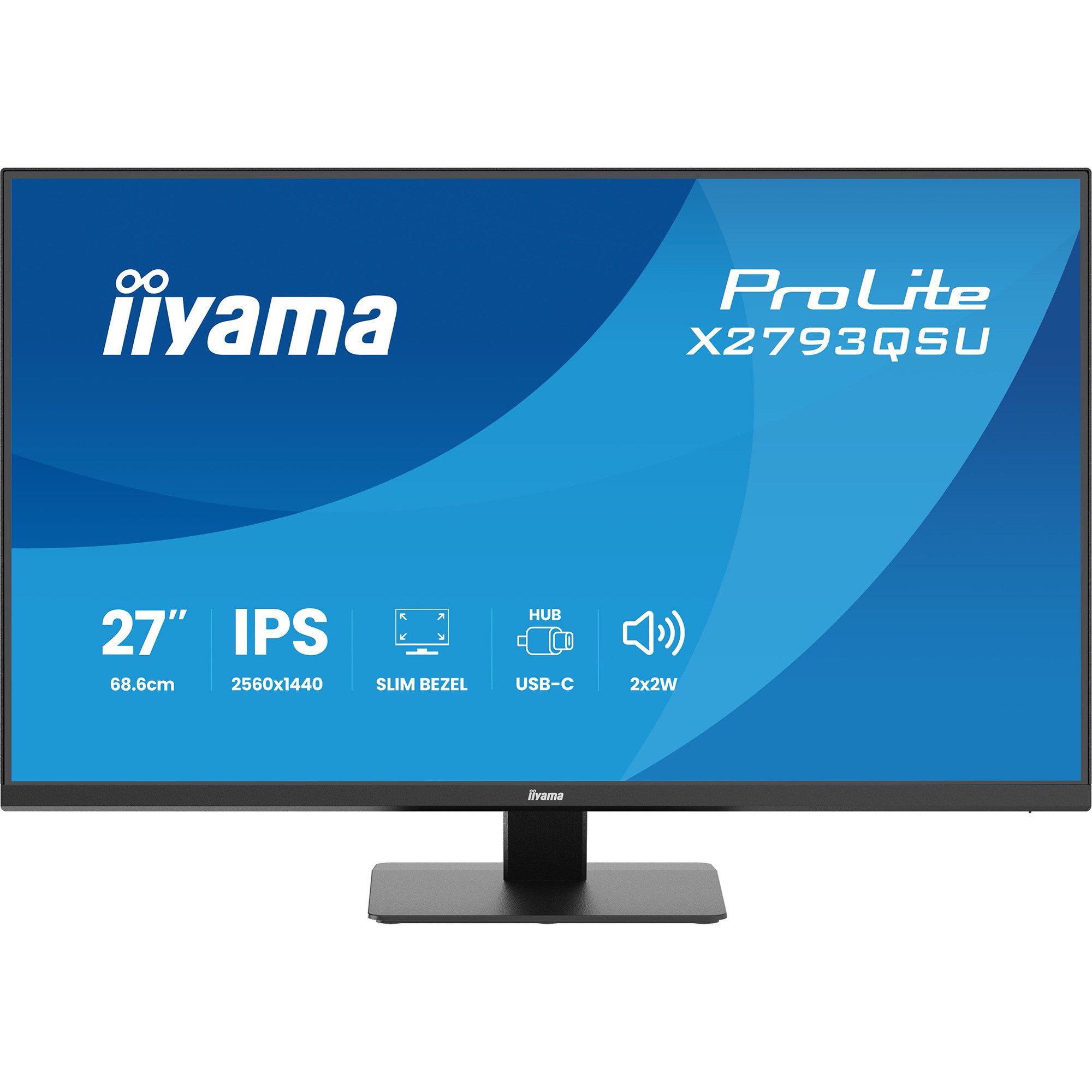 Iiyama iiyama ProLite X2793QSU-B1, LED-Monitor, (QHD, TFT-Monitor (2560 x 1440 px)