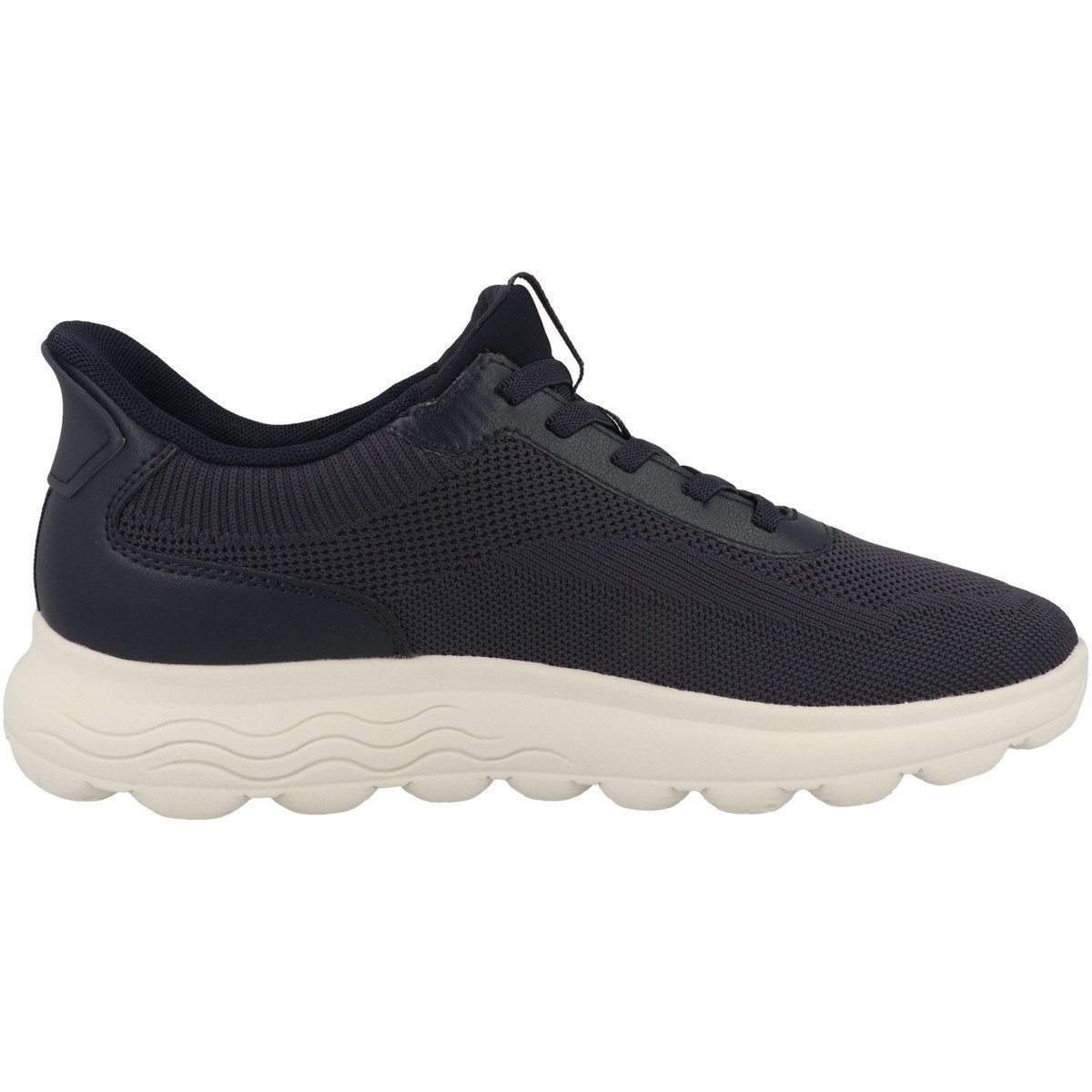 Geox D Spherica Plus A Damen Sneaker Turnschuhe, Sportschuhe, Freizeitschuhe, Halbschuhe, Schnürschuhe