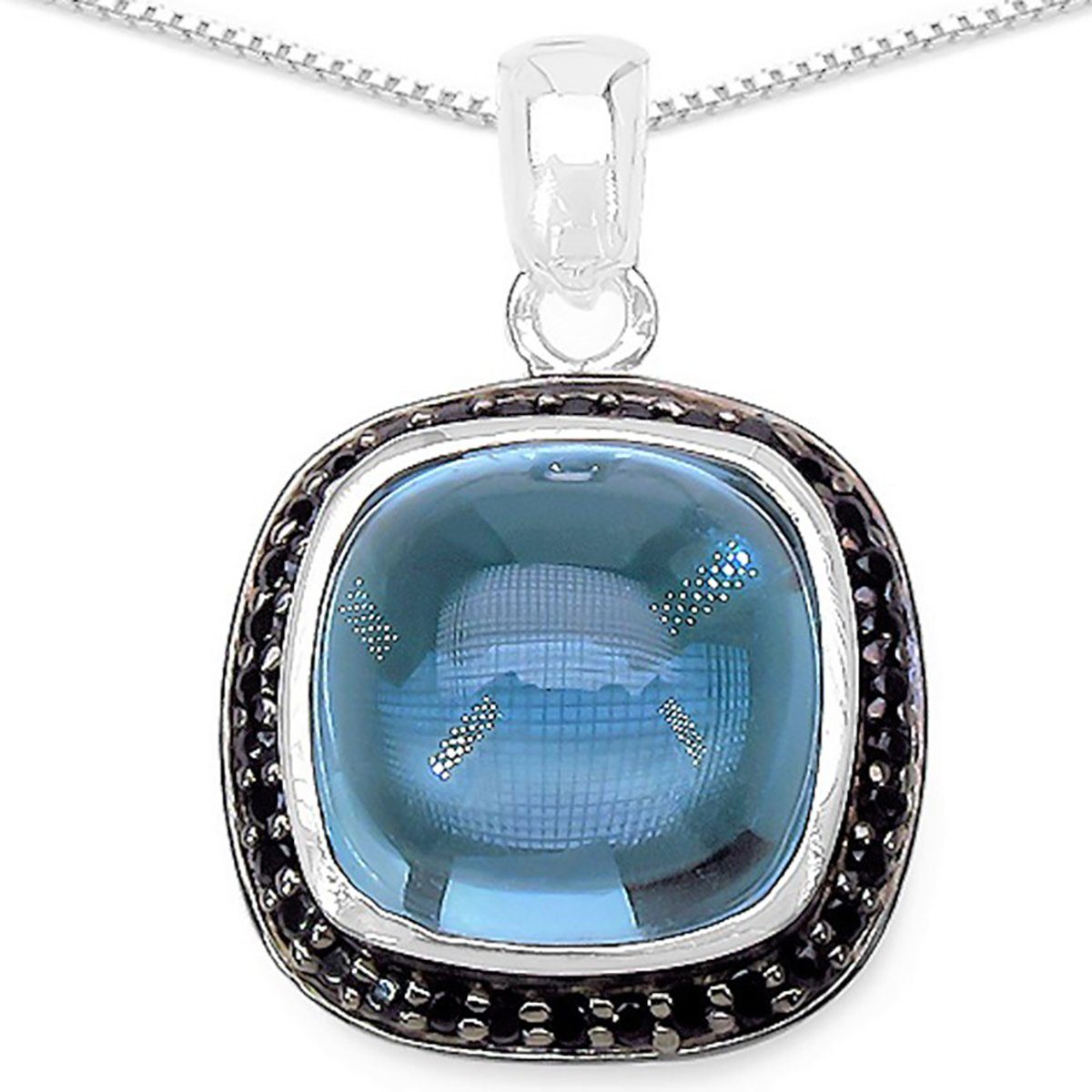 XEN Kette mit Anhänger blau...