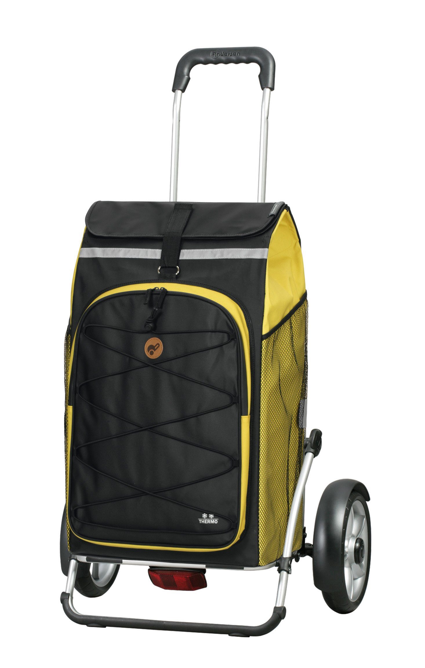 Andersen Einkaufstrolley Tasche Plus Andersen 2.0 Royal Shopper Gelb Fado mit