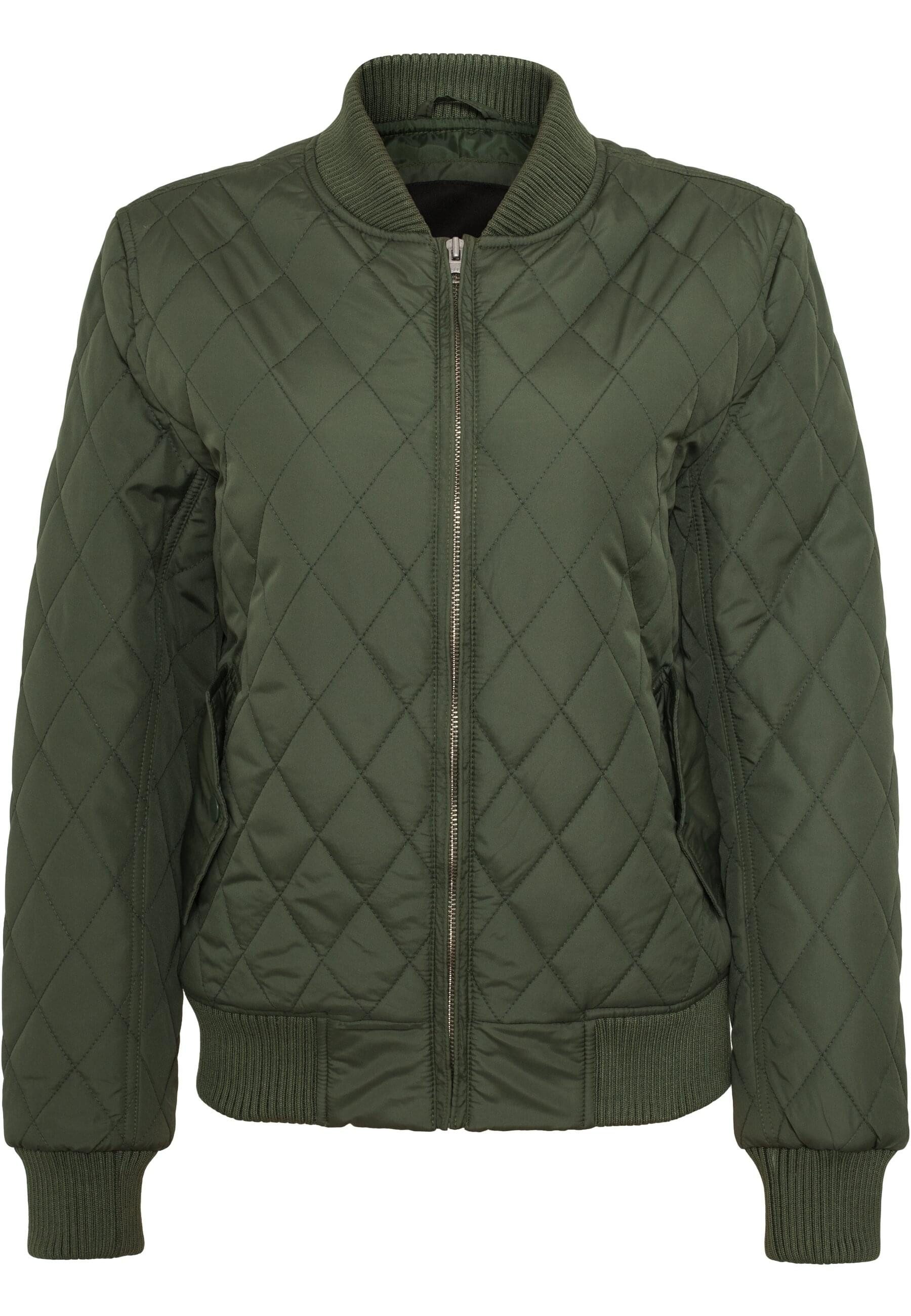URBAN CLASSICS Allwetterjacke Urban Classics Damen Ladies Diamond Quilt Nyl günstig online kaufen